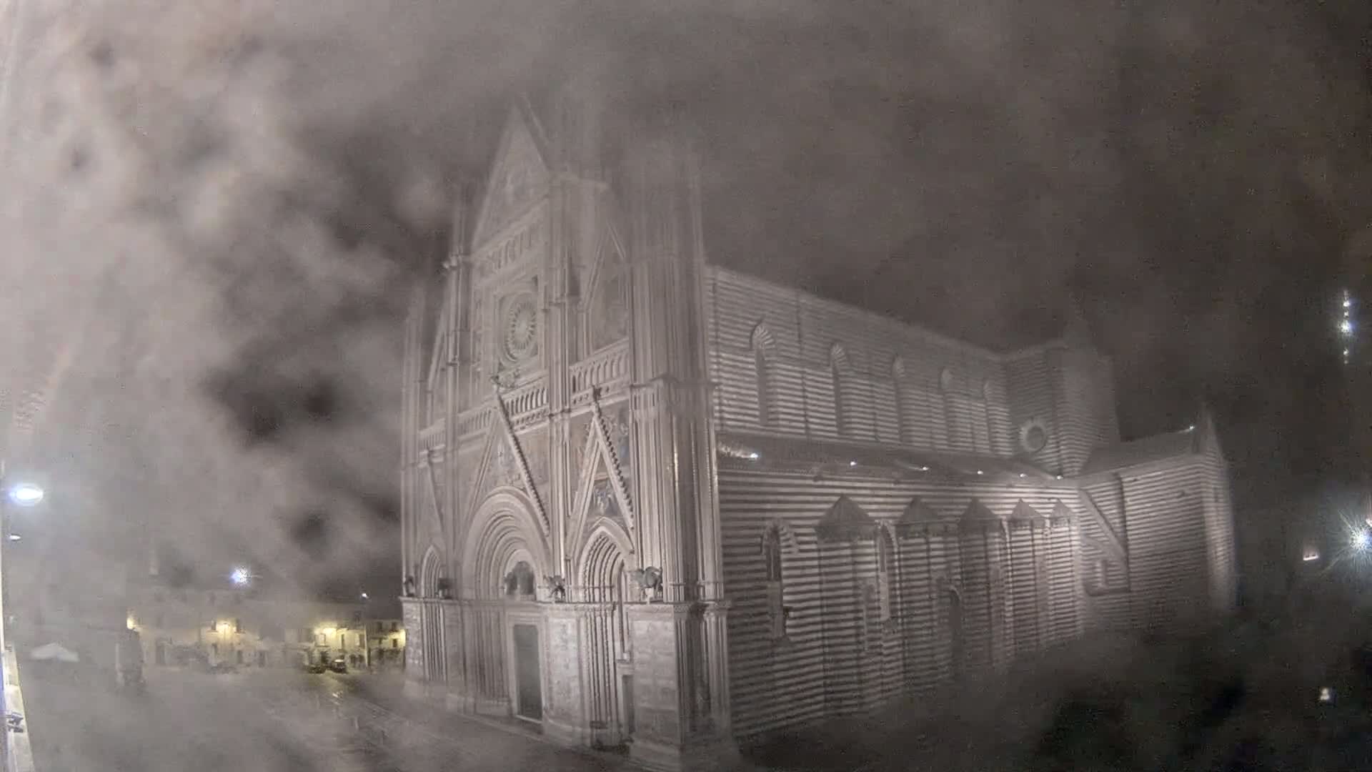 Orvieto Cathedral  Piazza Duomo Square Live Cam - Terni, Umbria, Italy