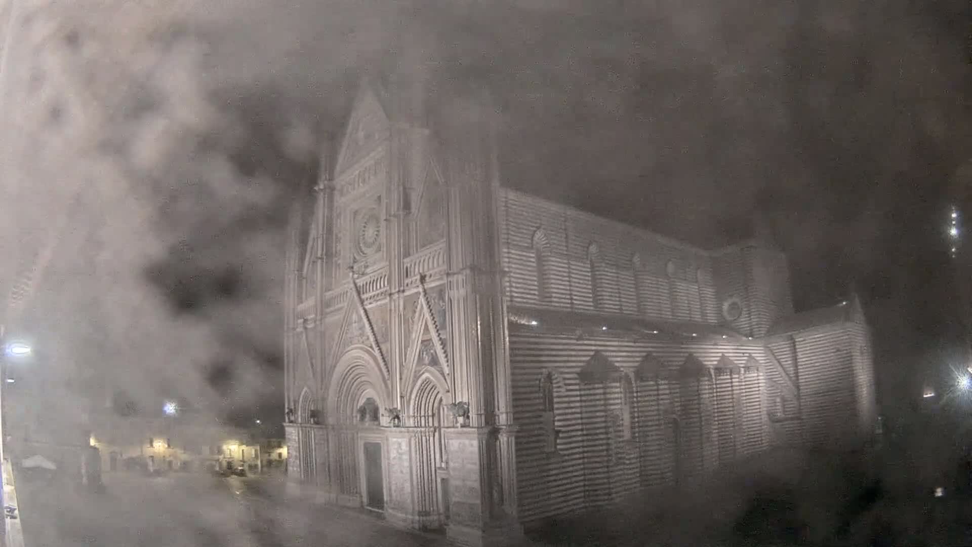 Orvieto Cathedral  Piazza Duomo Square Live Cam - Terni, Umbria, Italy