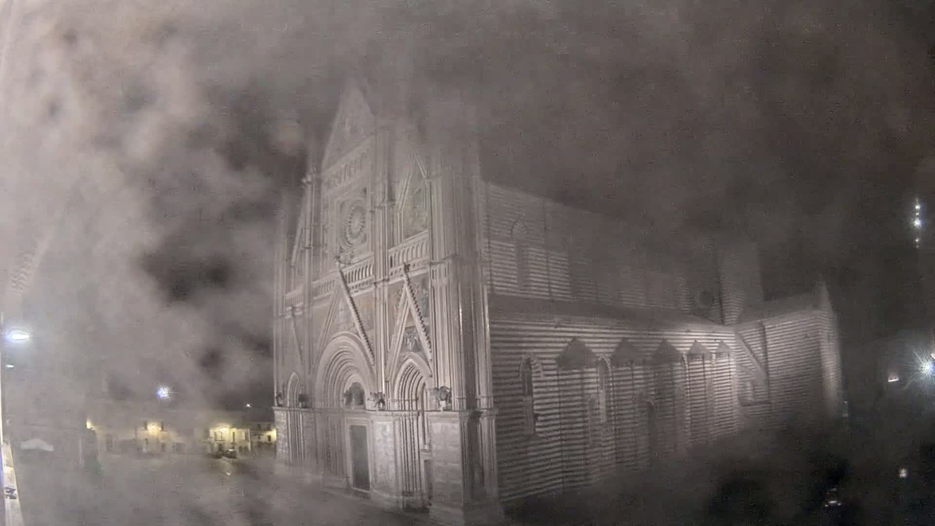 Orvieto Cathedral  Piazza Duomo Square Live Cam - Terni, Umbria, Italy