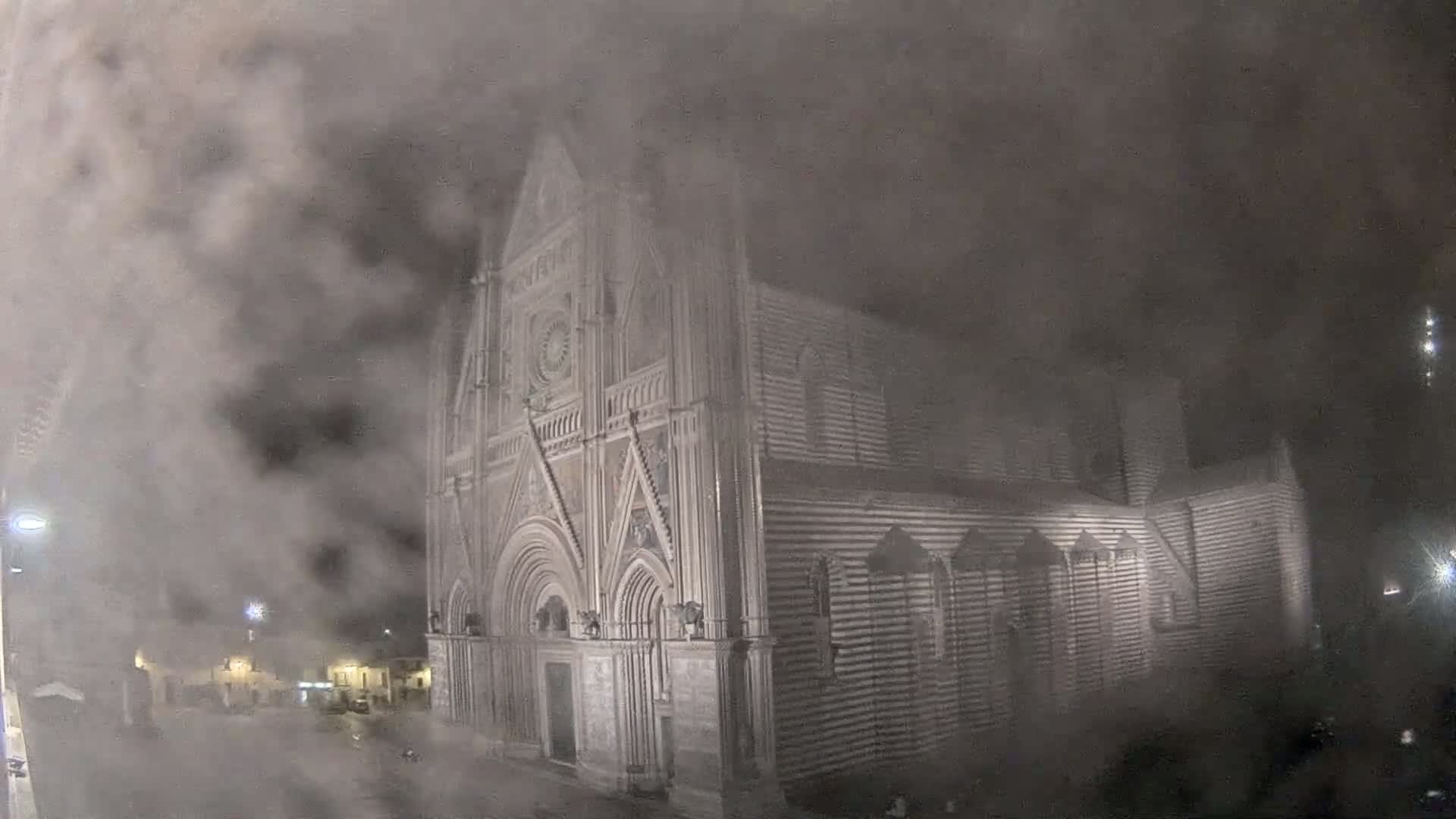 Orvieto Cathedral  Piazza Duomo Square Live Cam - Terni, Umbria, Italy
