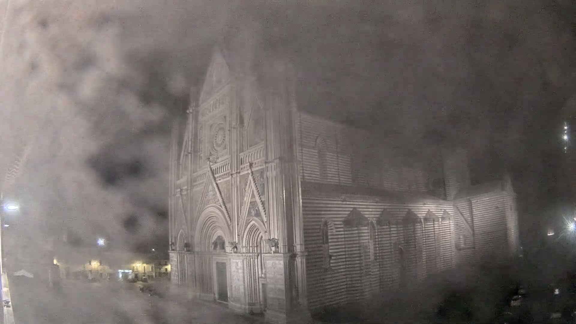 Orvieto Cathedral  Piazza Duomo Square Live Cam - Terni, Umbria, Italy