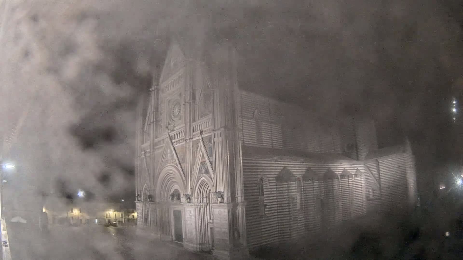 Orvieto Cathedral  Piazza Duomo Square Live Cam - Terni, Umbria, Italy