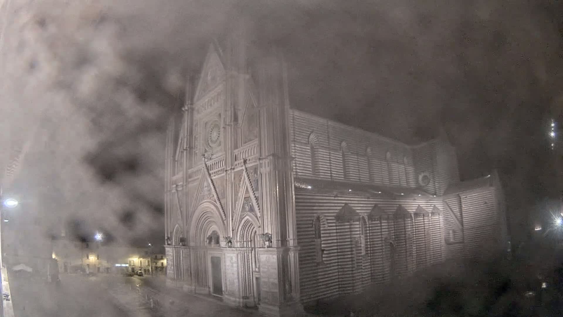 Orvieto Cathedral  Piazza Duomo Square Live Cam - Terni, Umbria, Italy