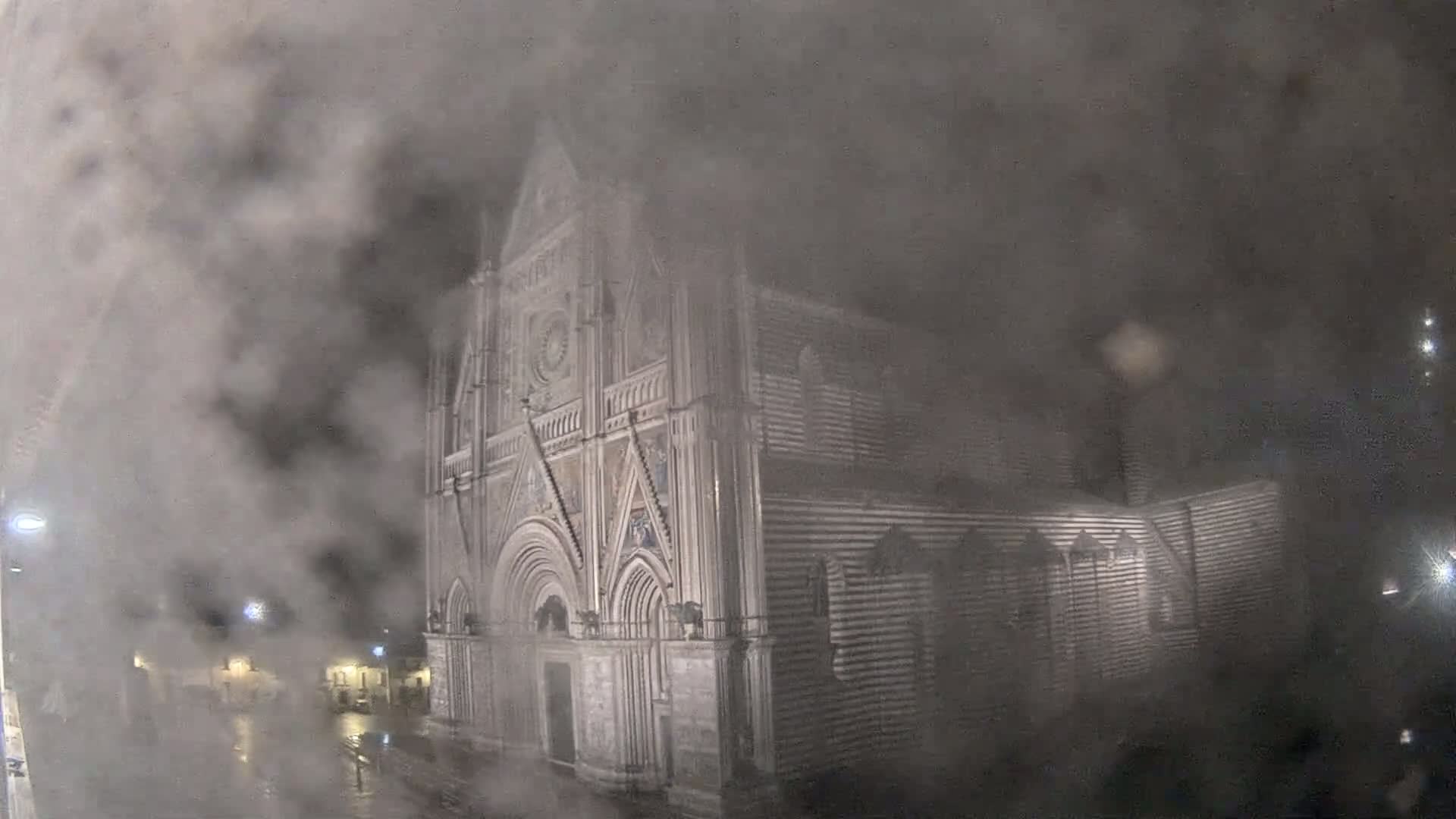 Orvieto Cathedral  Piazza Duomo Square Live Cam - Terni, Umbria, Italy