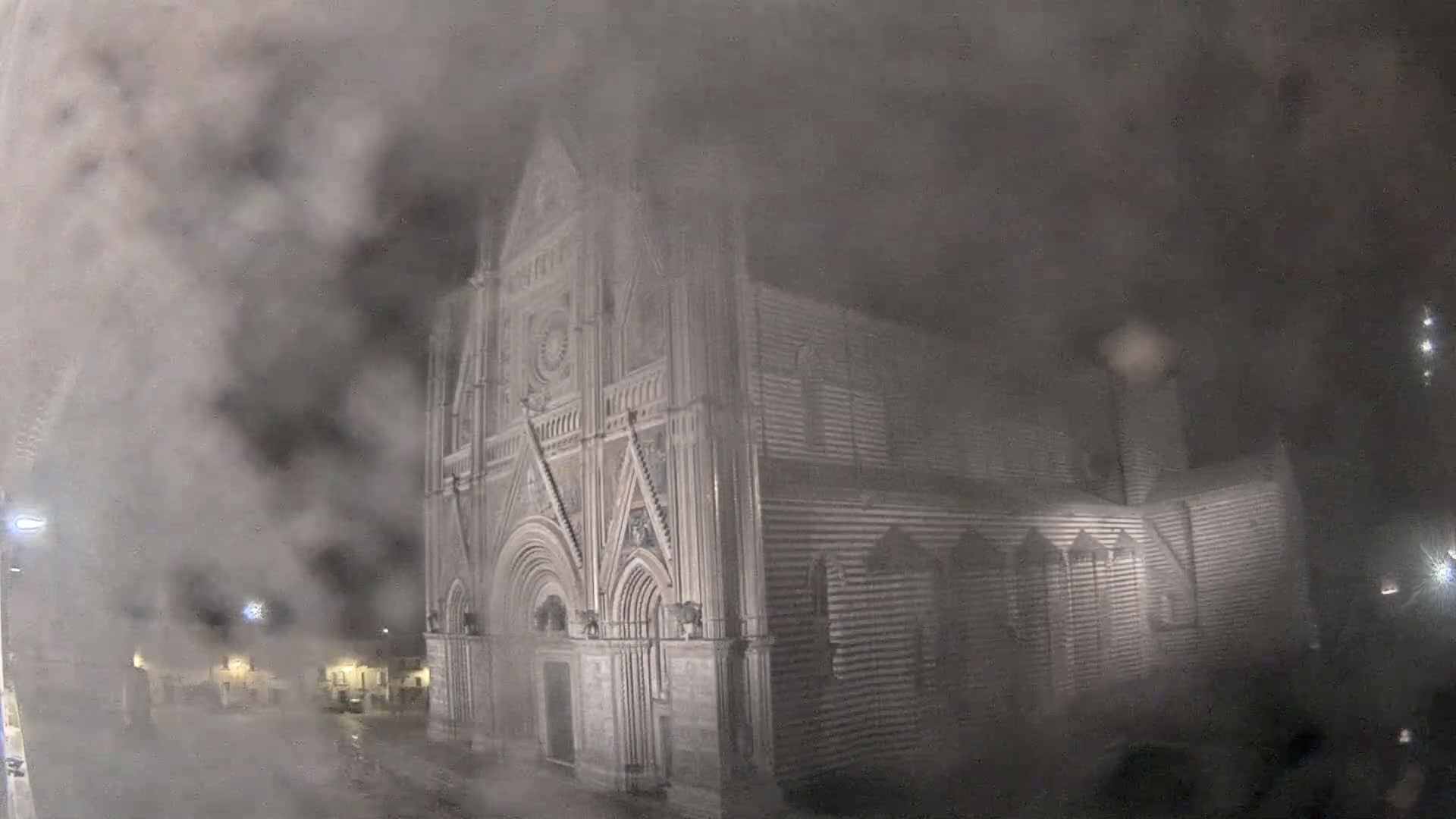 Orvieto Cathedral  Piazza Duomo Square Live Cam - Terni, Umbria, Italy