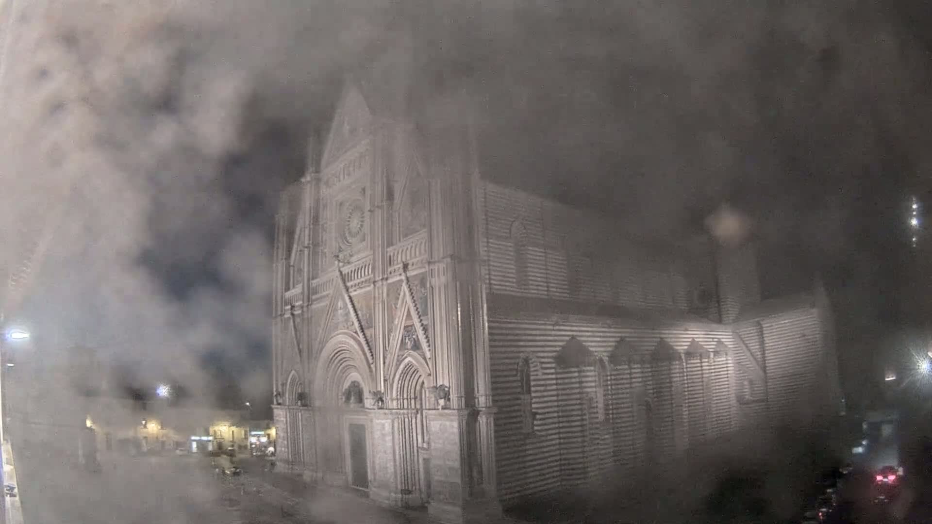 Orvieto Cathedral  Piazza Duomo Square Live Cam - Terni, Umbria, Italy