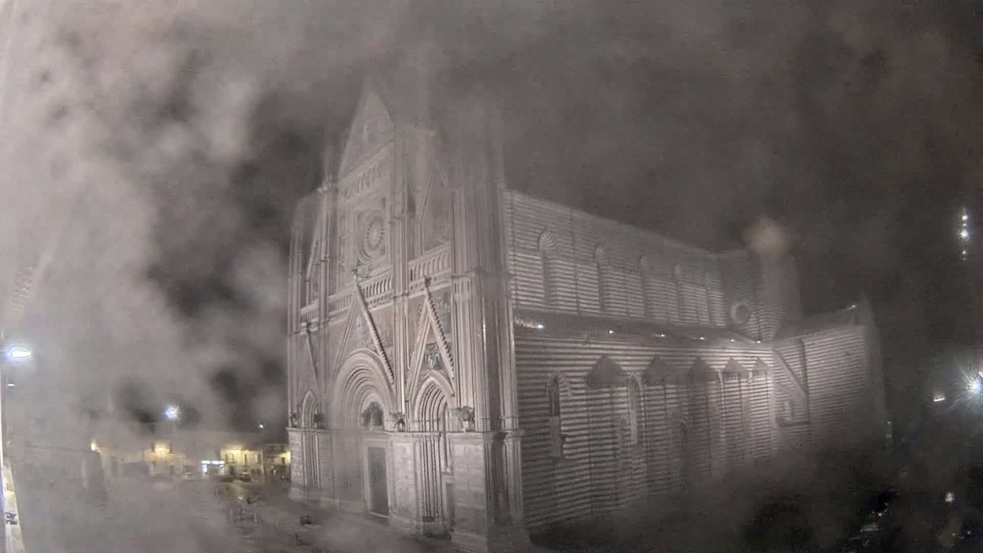 Orvieto Cathedral  Piazza Duomo Square Live Cam - Terni, Umbria, Italy