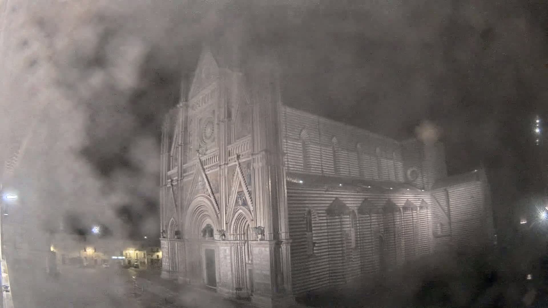 Orvieto Cathedral  Piazza Duomo Square Live Cam - Terni, Umbria, Italy