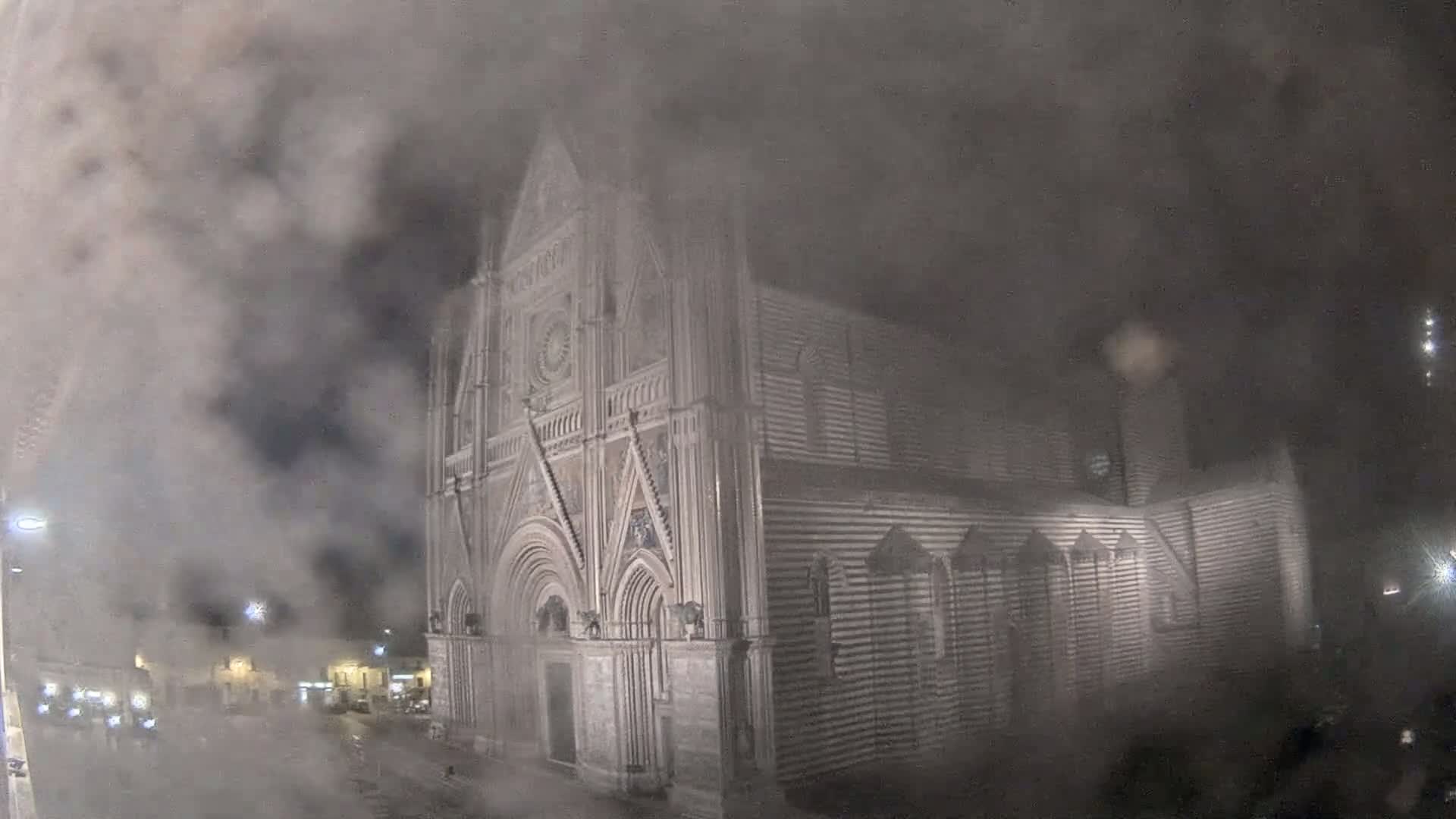 Orvieto Cathedral  Piazza Duomo Square Live Cam - Terni, Umbria, Italy
