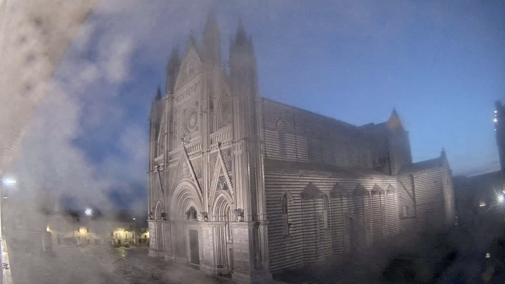 Orvieto Cathedral  Piazza Duomo Square Live Cam - Terni, Umbria, Italy