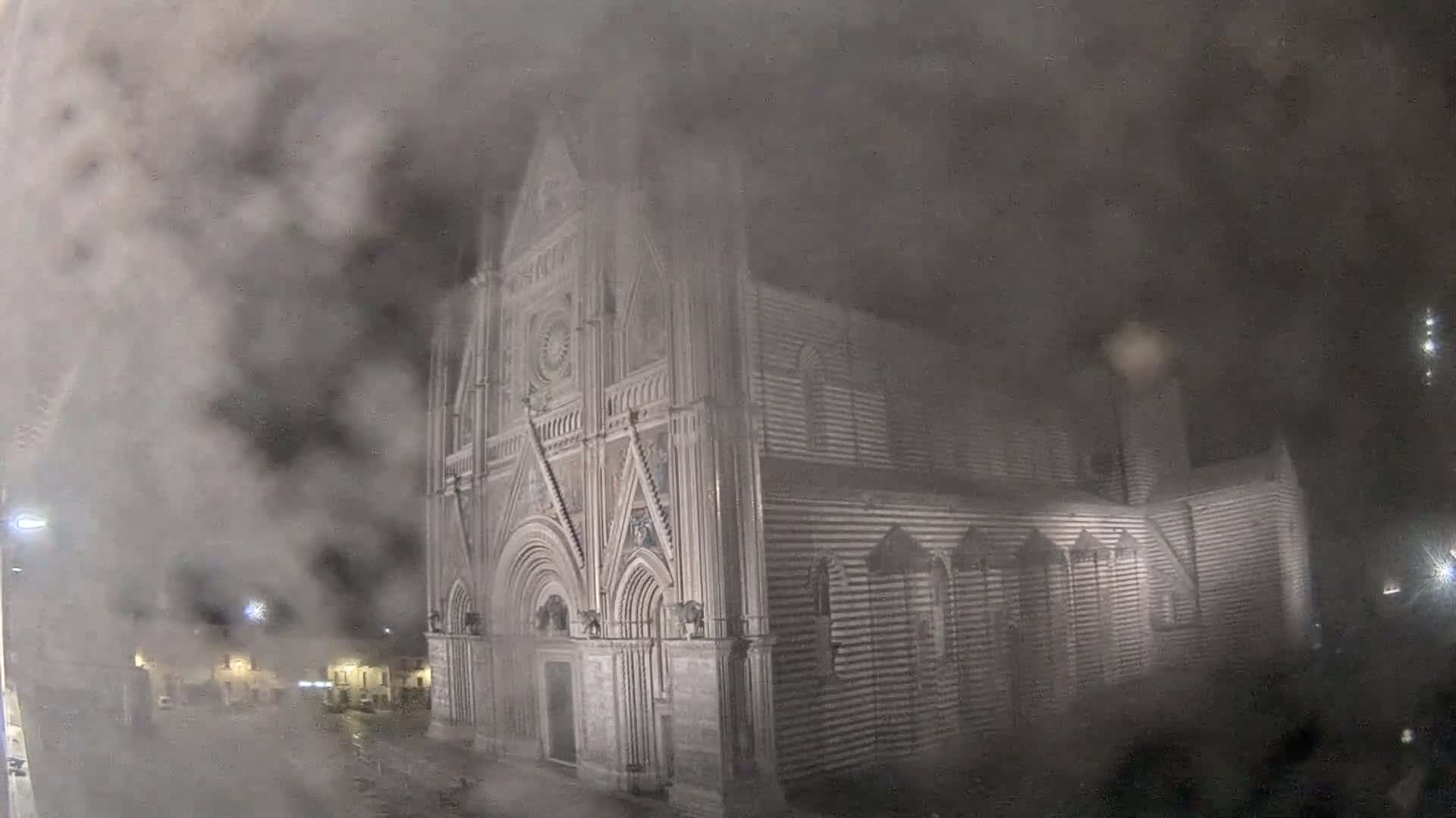 Orvieto Cathedral  Piazza Duomo Square Live Cam - Terni, Umbria, Italy