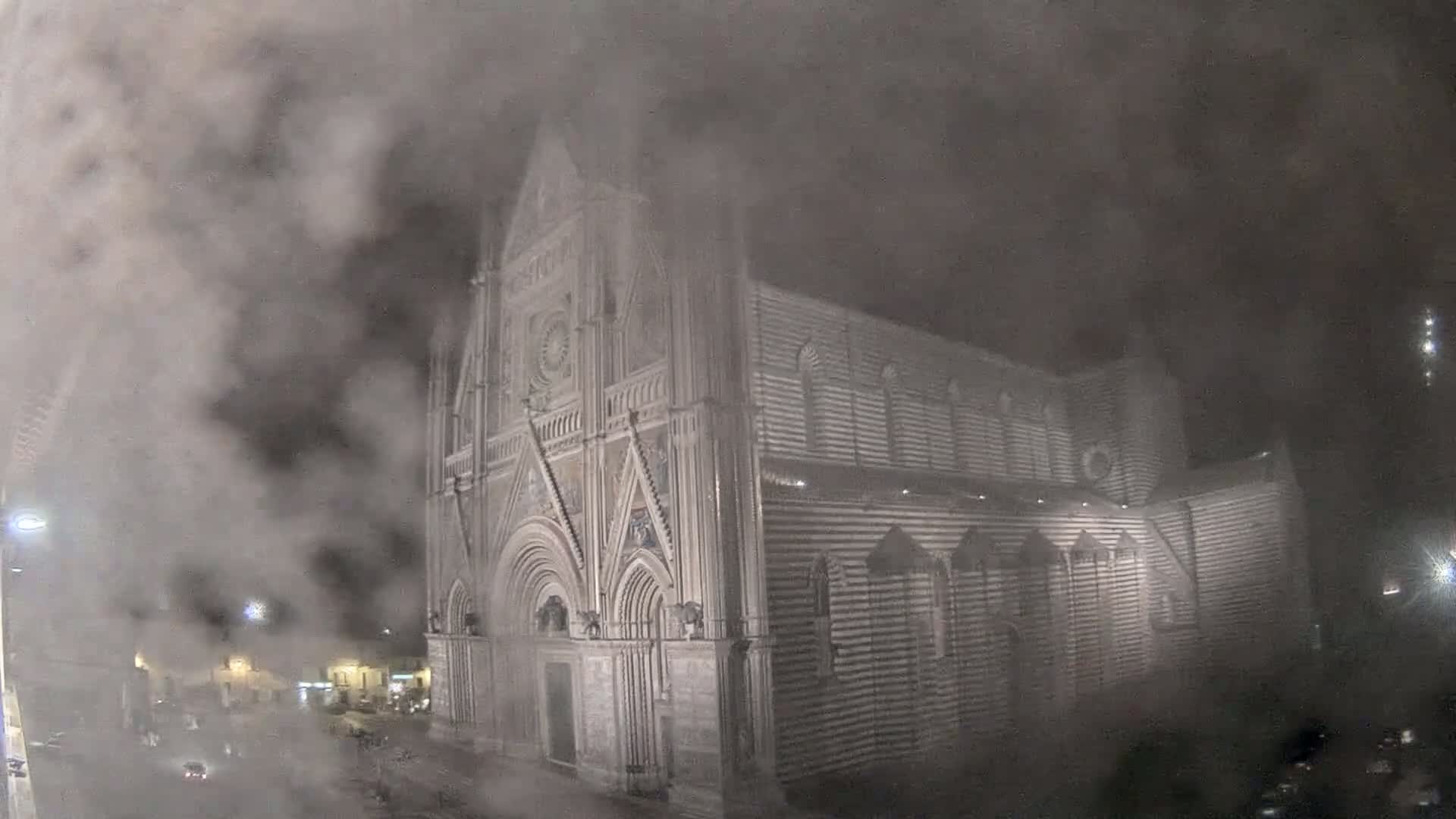 Orvieto Cathedral  Piazza Duomo Square Live Cam - Terni, Umbria, Italy