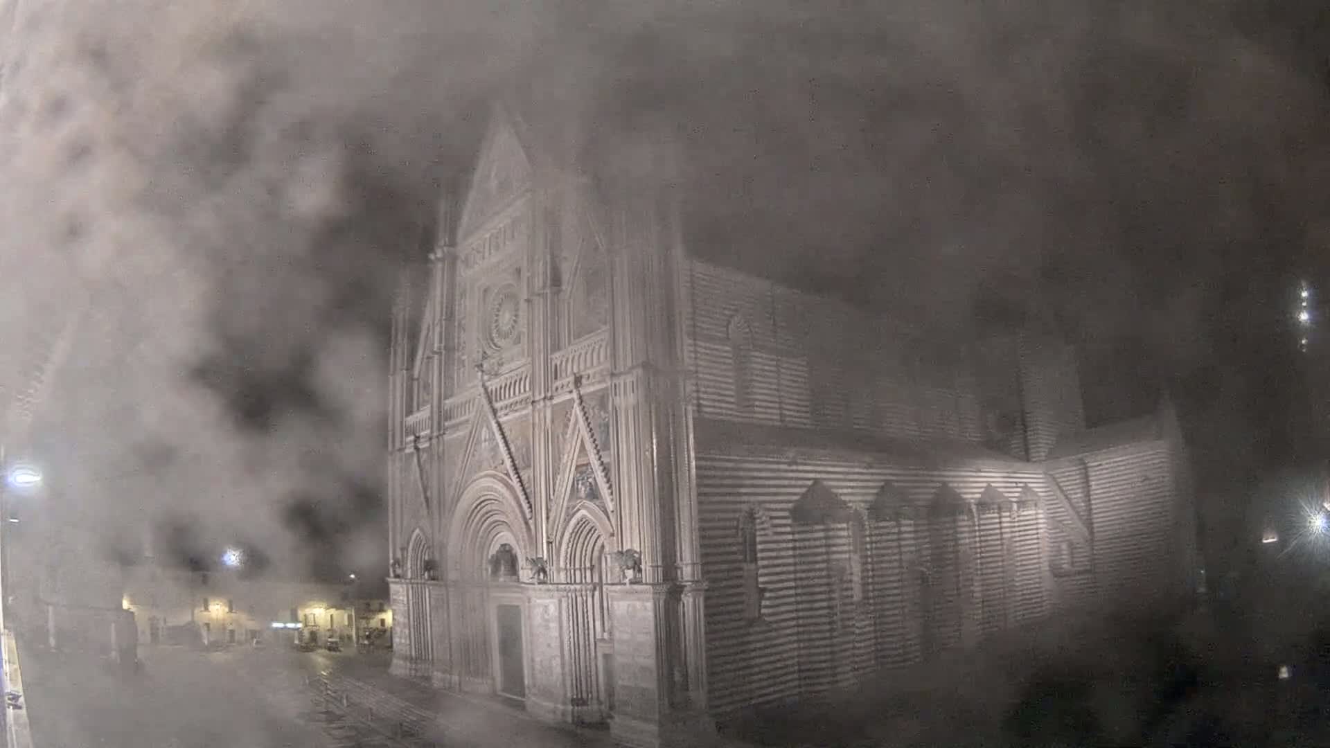 Orvieto Cathedral  Piazza Duomo Square Live Cam - Terni, Umbria, Italy