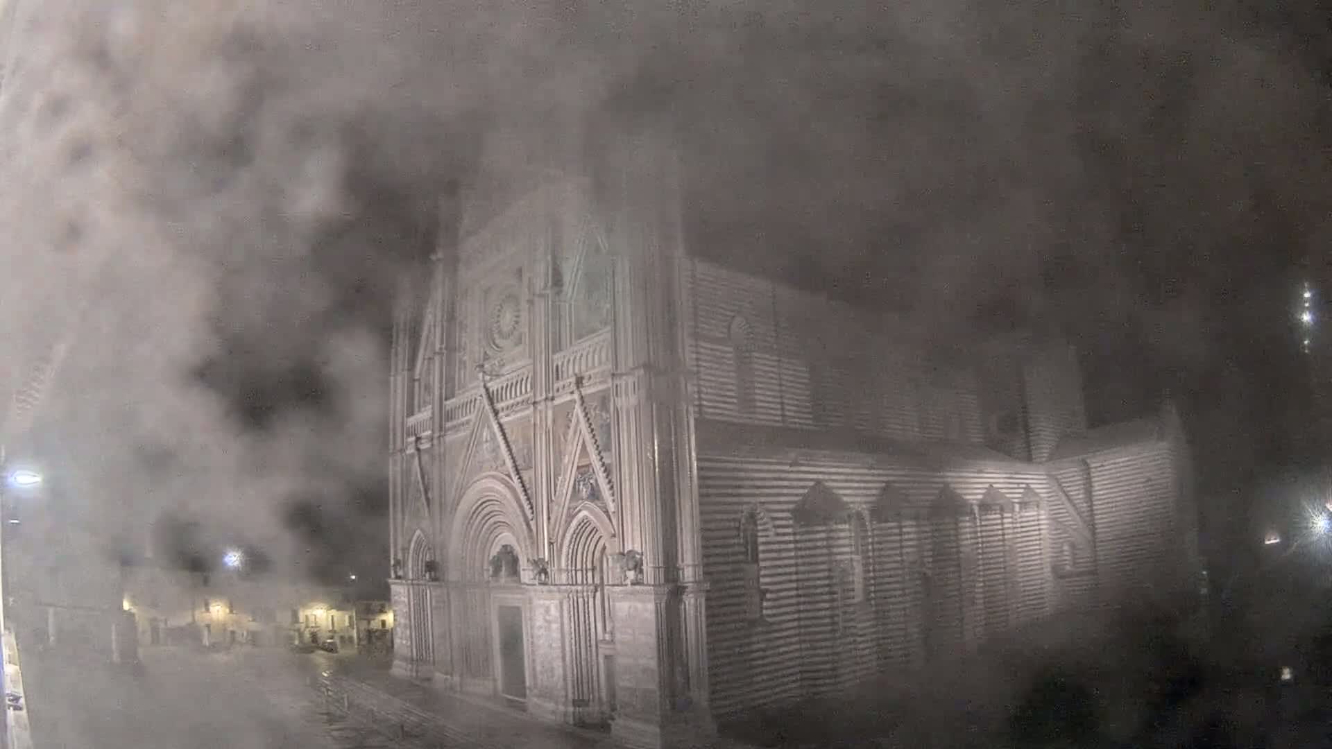 Orvieto Cathedral  Piazza Duomo Square Live Cam - Terni, Umbria, Italy