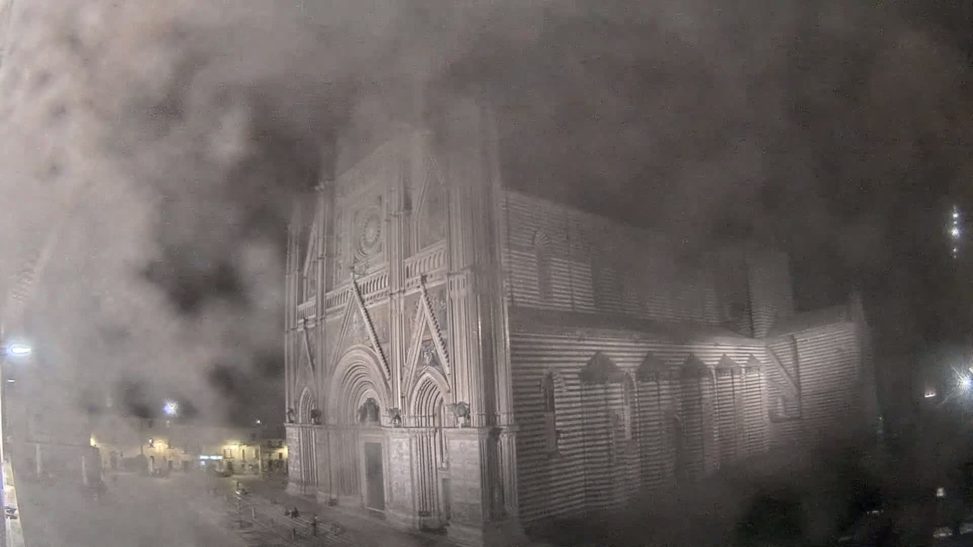 Orvieto Cathedral  Piazza Duomo Square Live Cam - Terni, Umbria, Italy