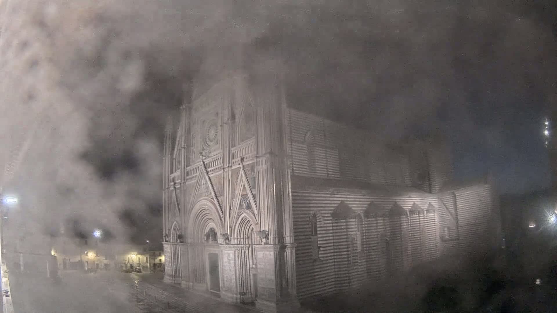 Orvieto Cathedral  Piazza Duomo Square Live Cam - Terni, Umbria, Italy