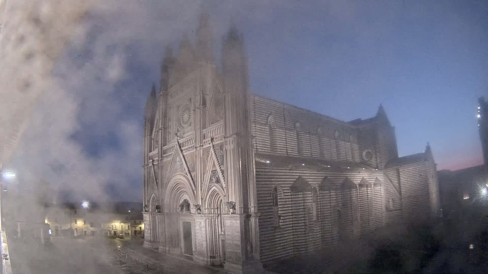 Orvieto Cathedral  Piazza Duomo Square Live Cam - Terni, Umbria, Italy