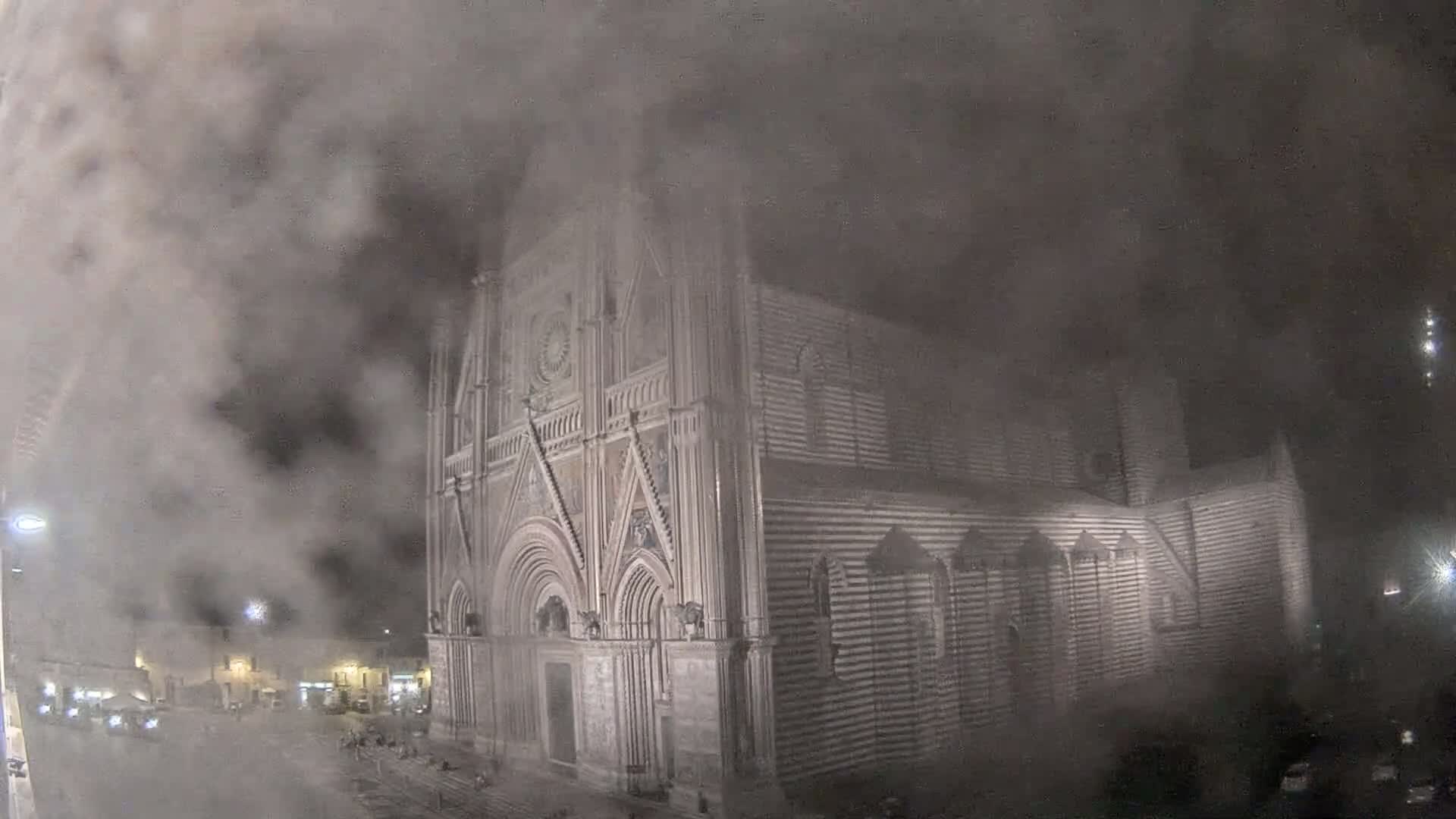 Orvieto Cathedral  Piazza Duomo Square Live Cam - Terni, Umbria, Italy