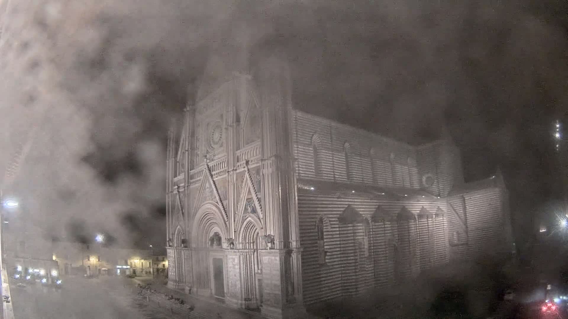 Orvieto Cathedral  Piazza Duomo Square Live Cam - Terni, Umbria, Italy