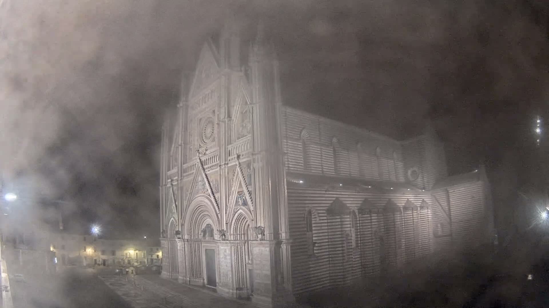 Orvieto Cathedral  Piazza Duomo Square Live Cam - Terni, Umbria, Italy