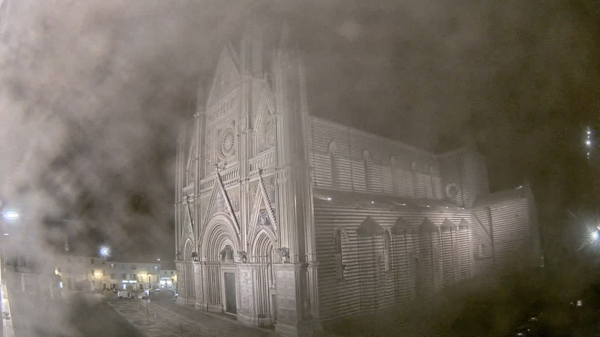 Orvieto Cathedral  Piazza Duomo Square Live Cam - Terni, Umbria, Italy