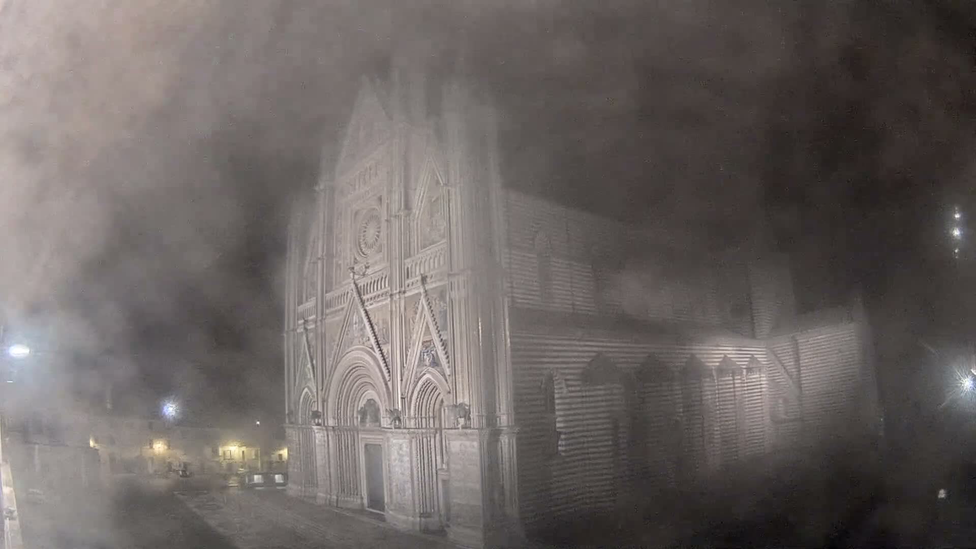 Orvieto Cathedral  Piazza Duomo Square Live Cam - Terni, Umbria, Italy