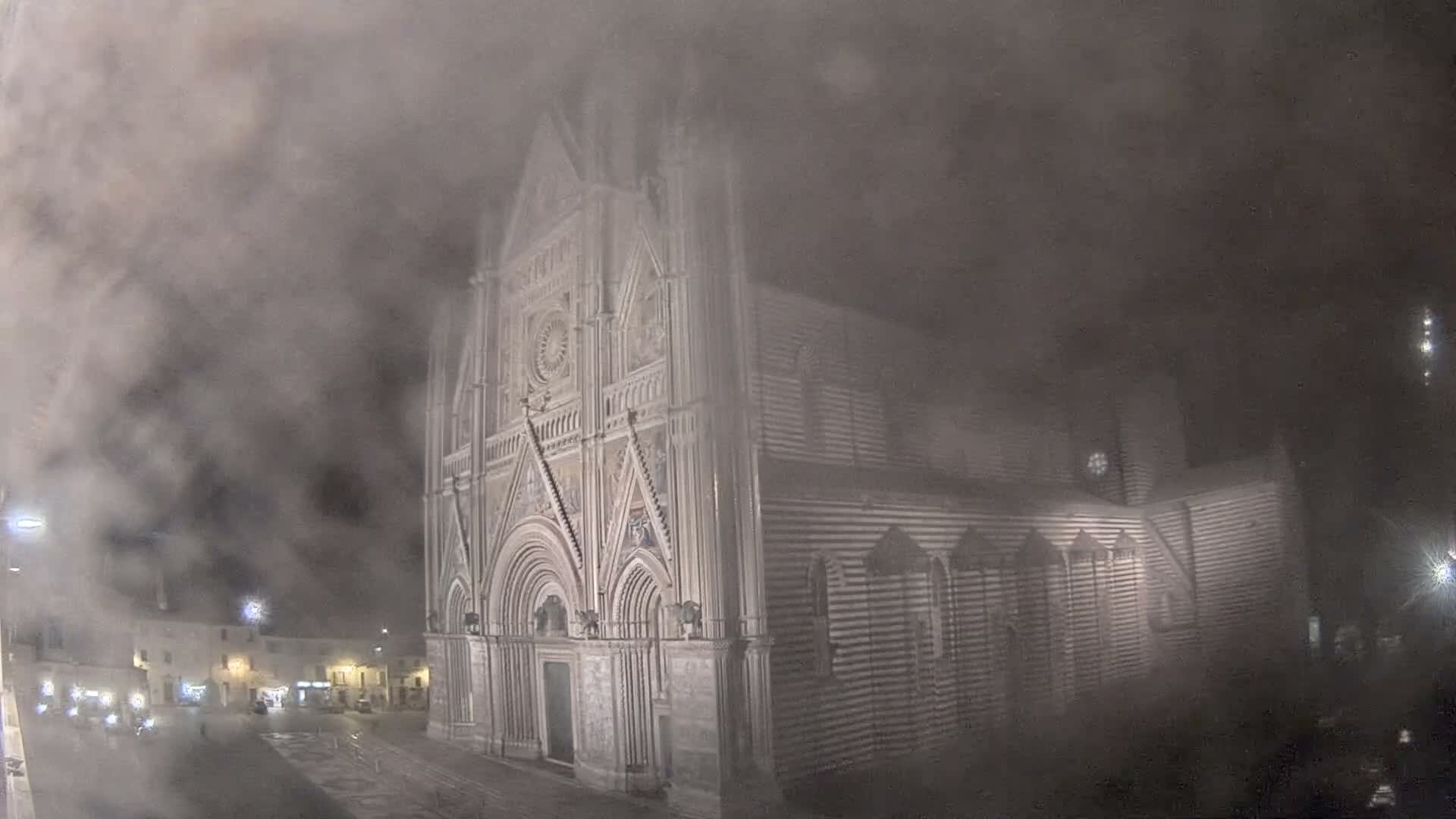 Orvieto Cathedral  Piazza Duomo Square Live Cam - Terni, Umbria, Italy