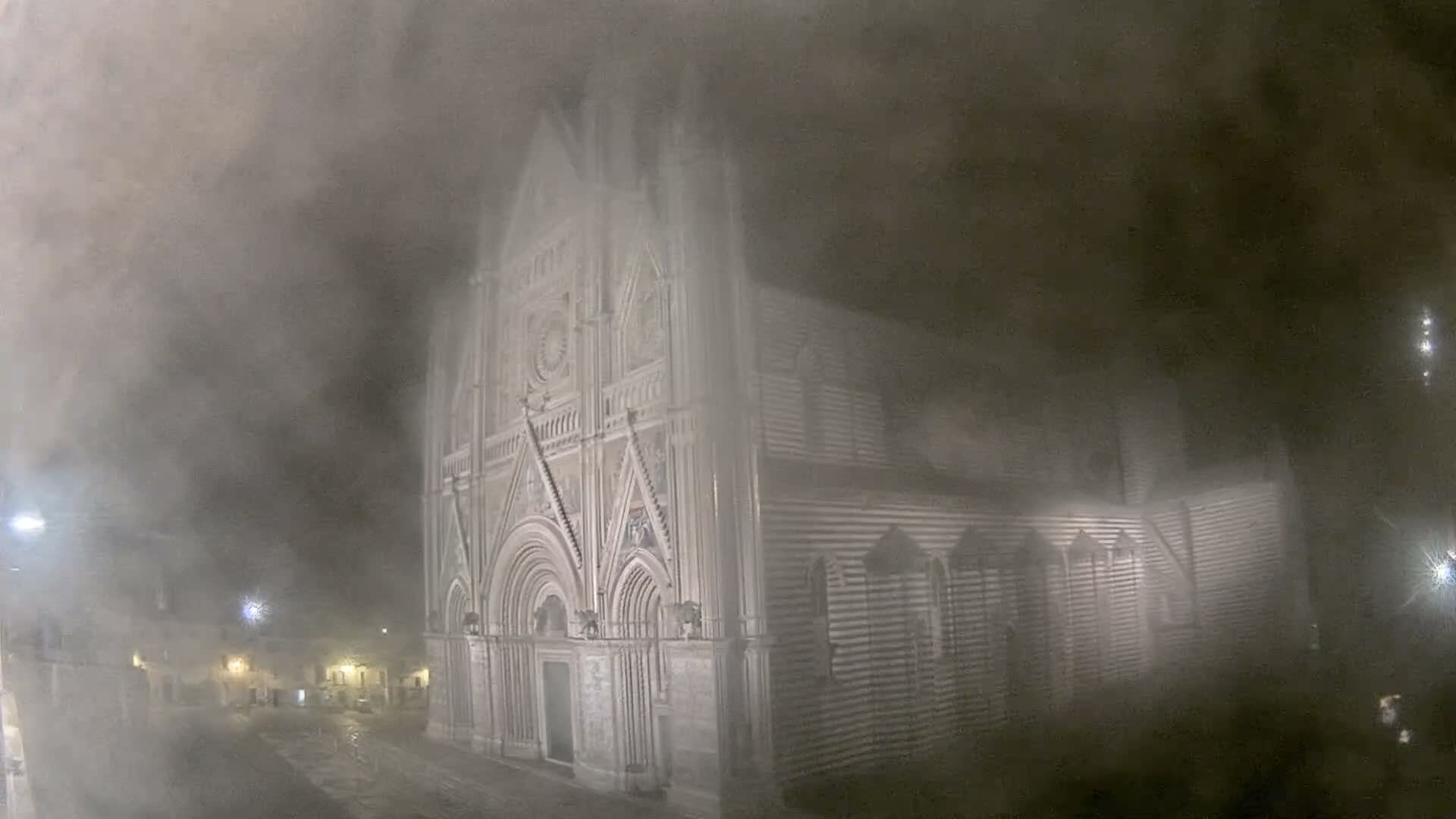 Orvieto Cathedral  Piazza Duomo Square Live Cam - Terni, Umbria, Italy