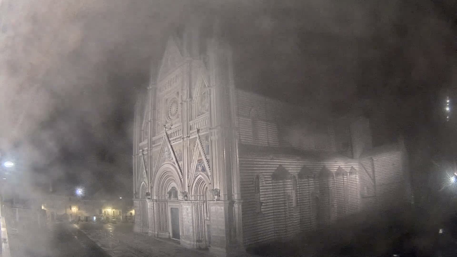 Orvieto Cathedral  Piazza Duomo Square Live Cam - Terni, Umbria, Italy