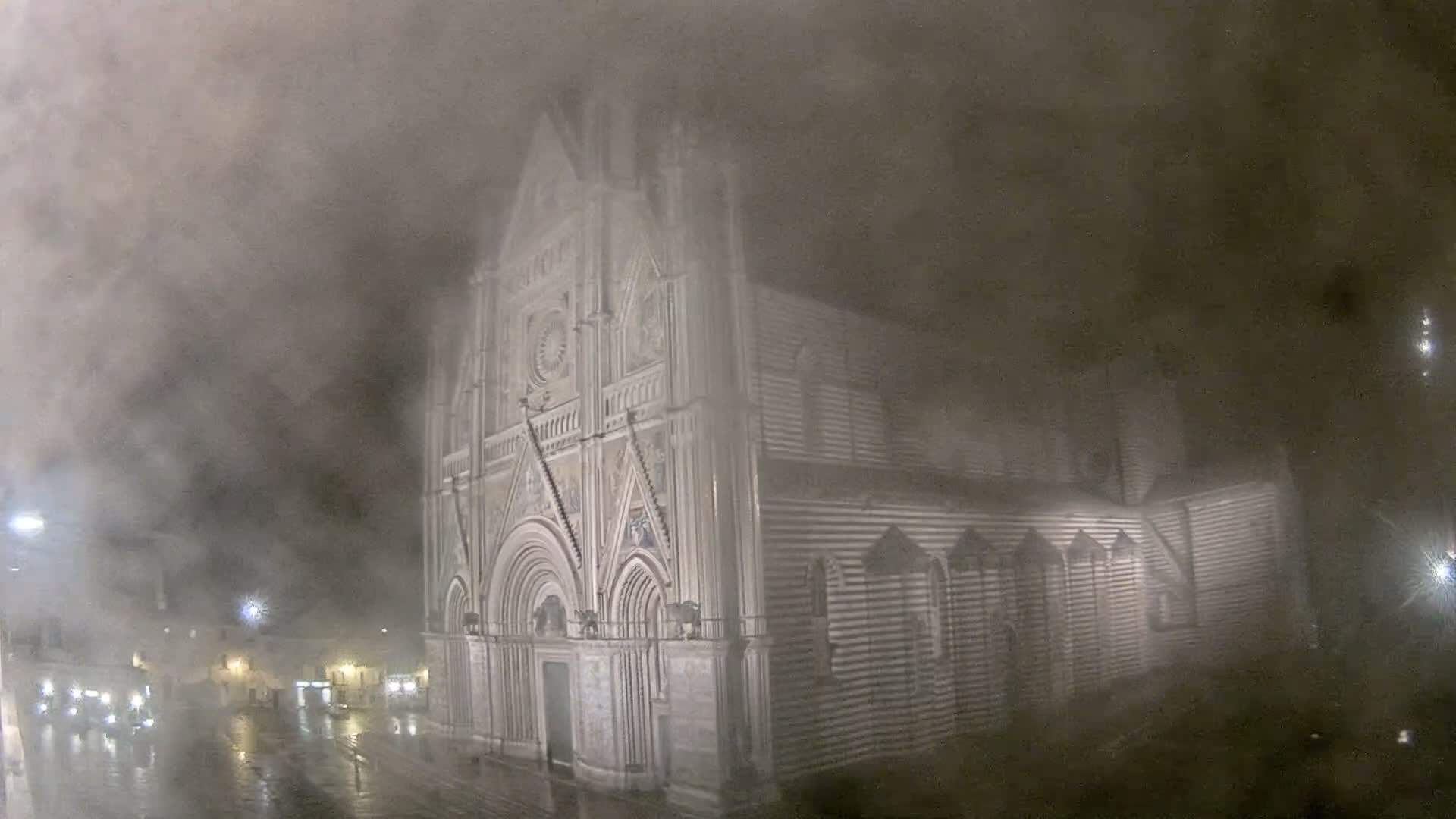 Orvieto Cathedral  Piazza Duomo Square Live Cam - Terni, Umbria, Italy