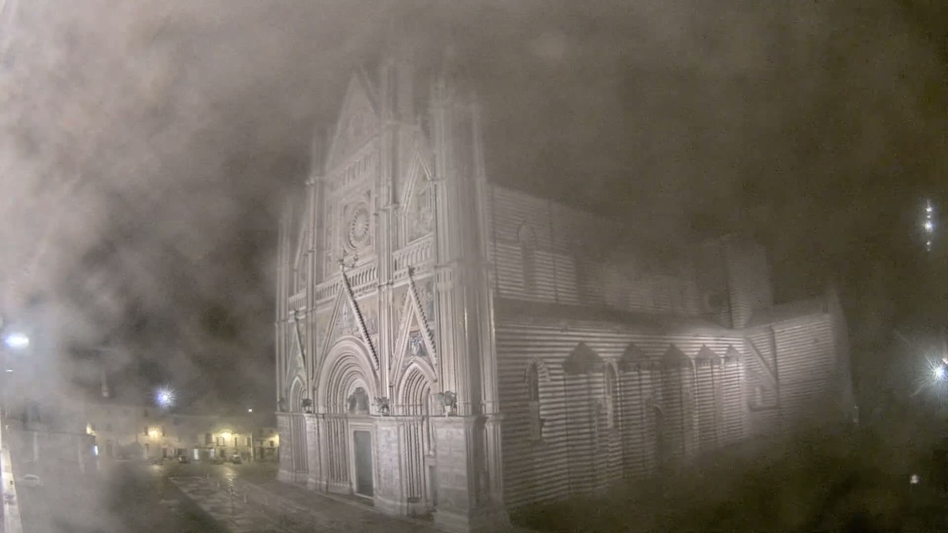 Orvieto Cathedral  Piazza Duomo Square Live Cam - Terni, Umbria, Italy