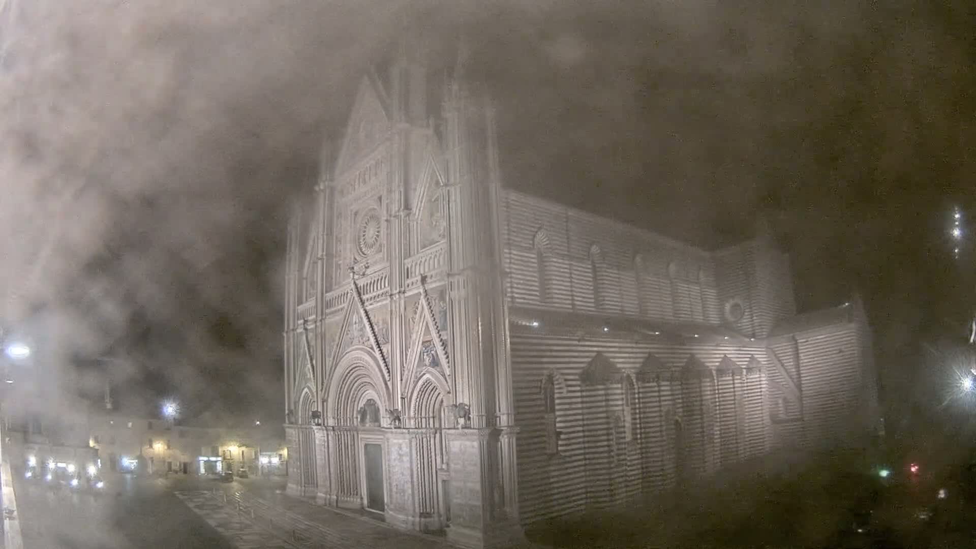 Orvieto Cathedral  Piazza Duomo Square Live Cam - Terni, Umbria, Italy