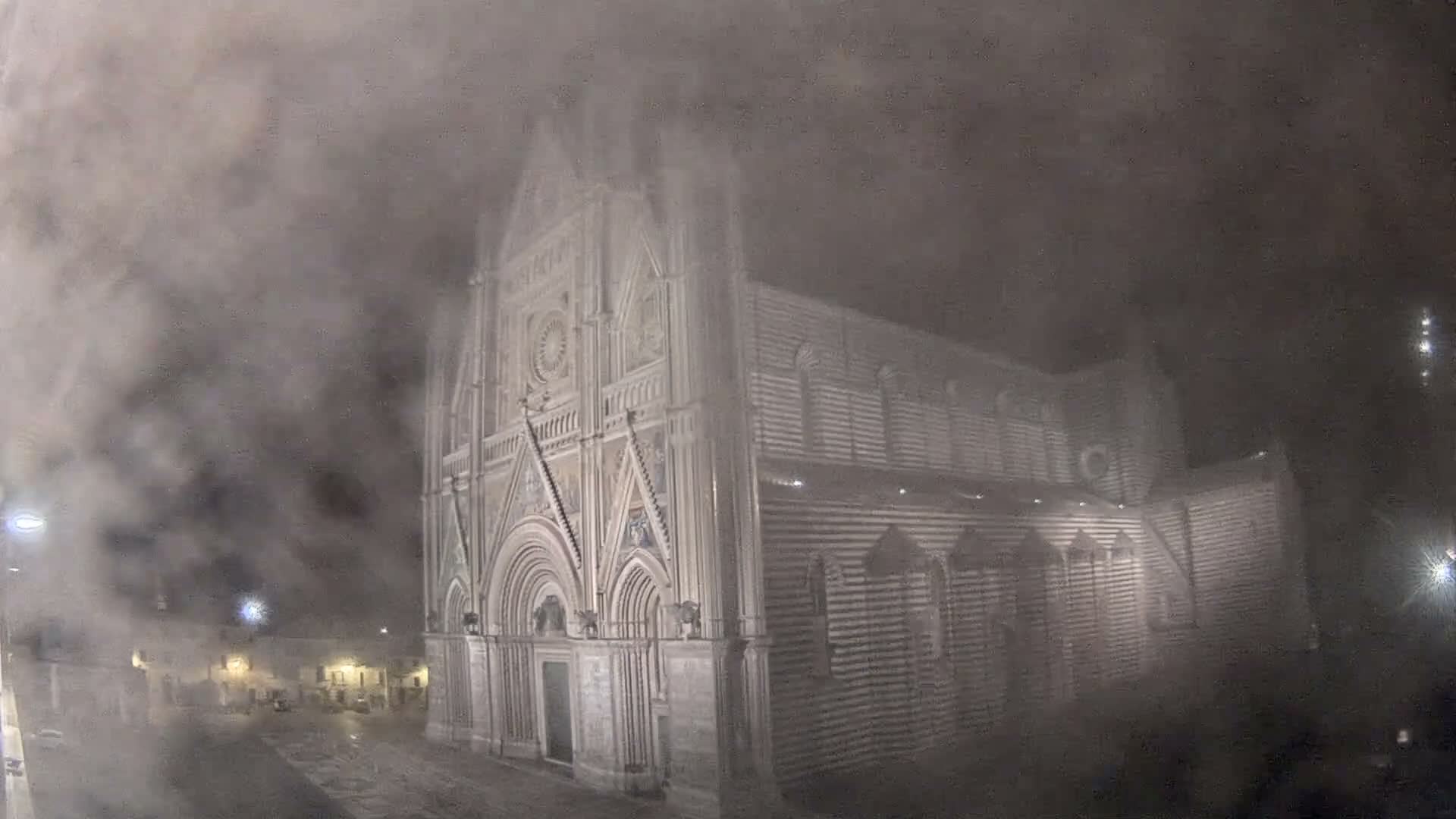 Orvieto Cathedral  Piazza Duomo Square Live Cam - Terni, Umbria, Italy