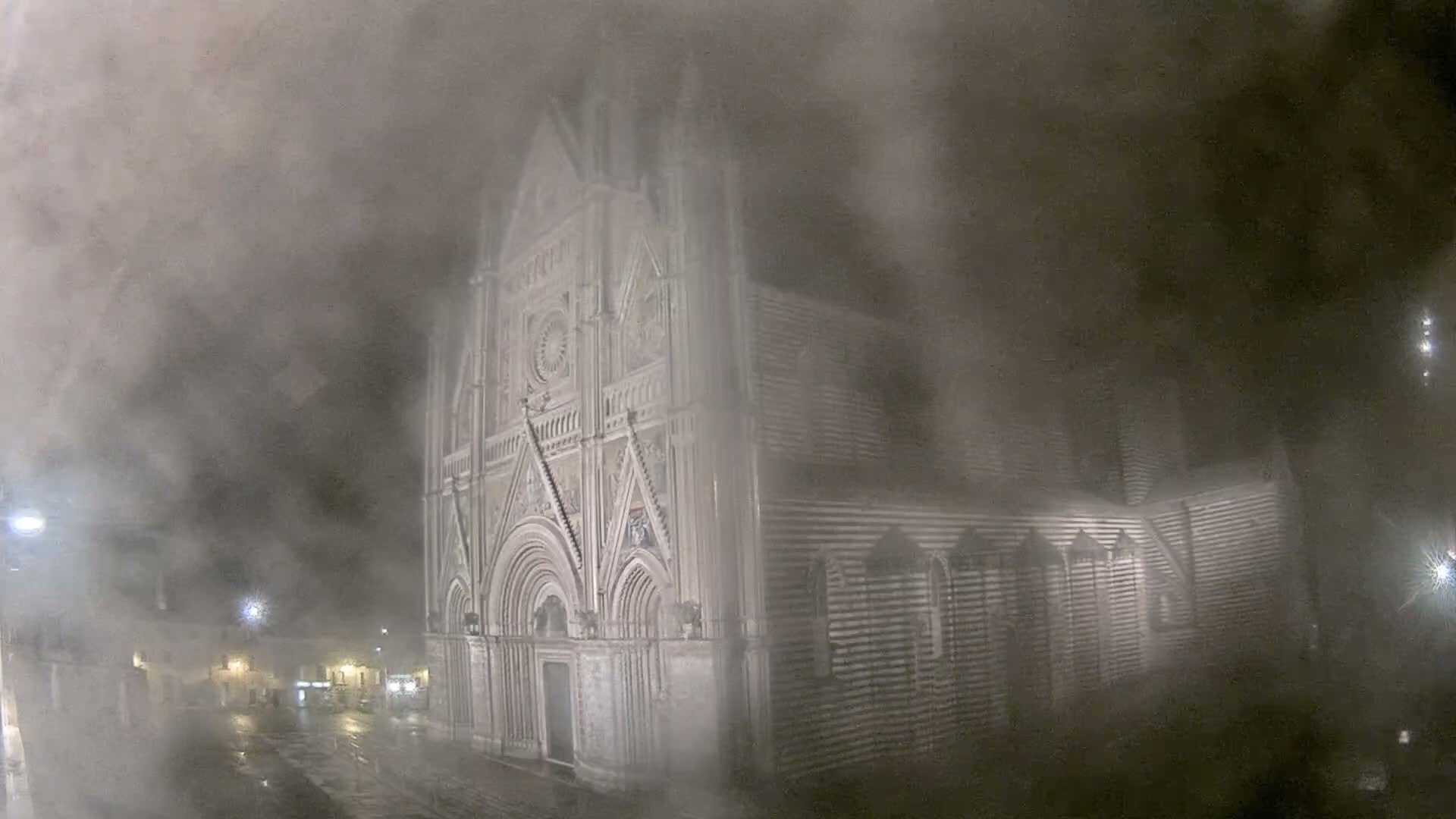 Orvieto Cathedral  Piazza Duomo Square Live Cam - Terni, Umbria, Italy