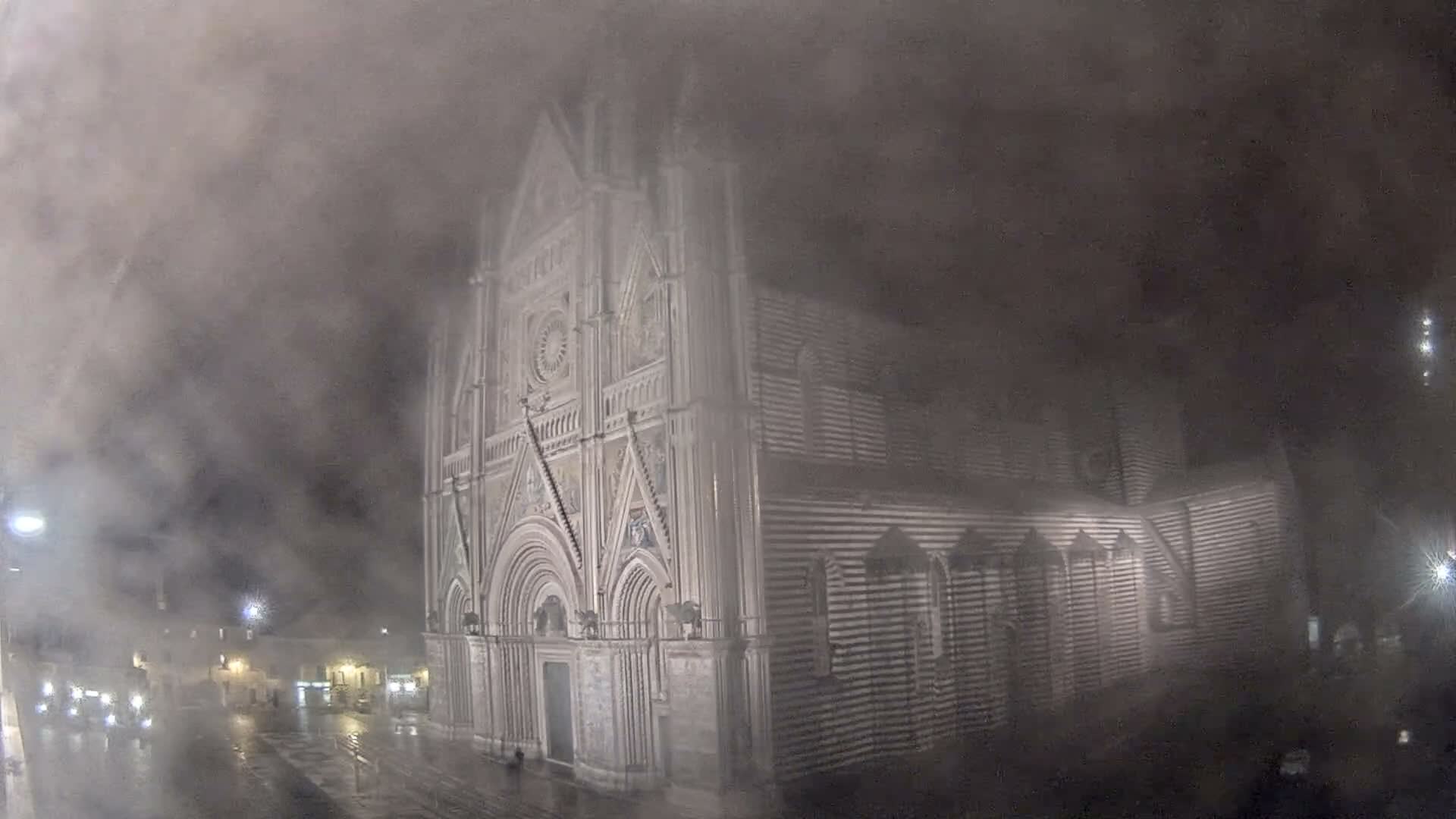Orvieto Cathedral  Piazza Duomo Square Live Cam - Terni, Umbria, Italy
