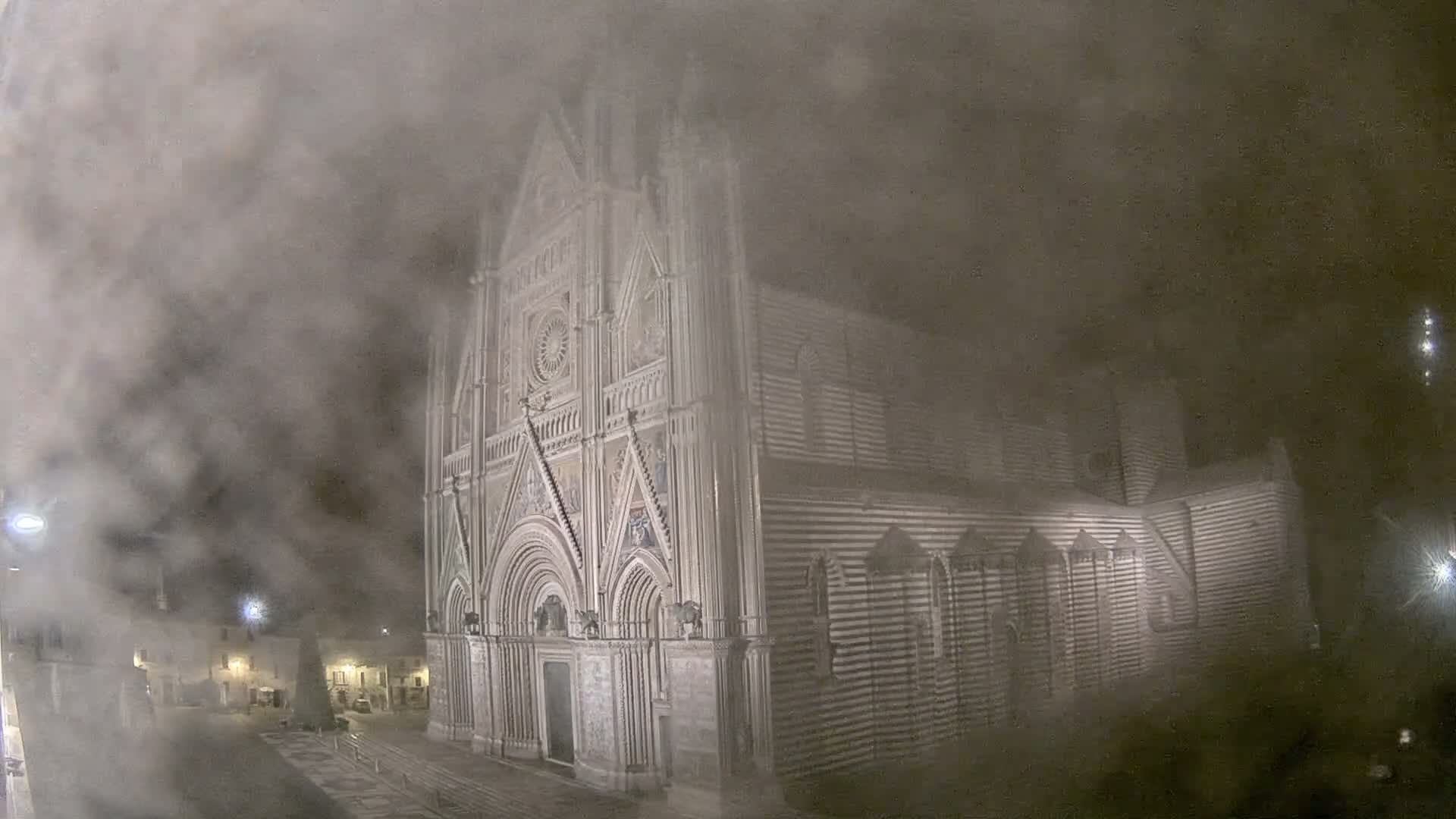 Orvieto Cathedral  Piazza Duomo Square Live Cam - Terni, Umbria, Italy