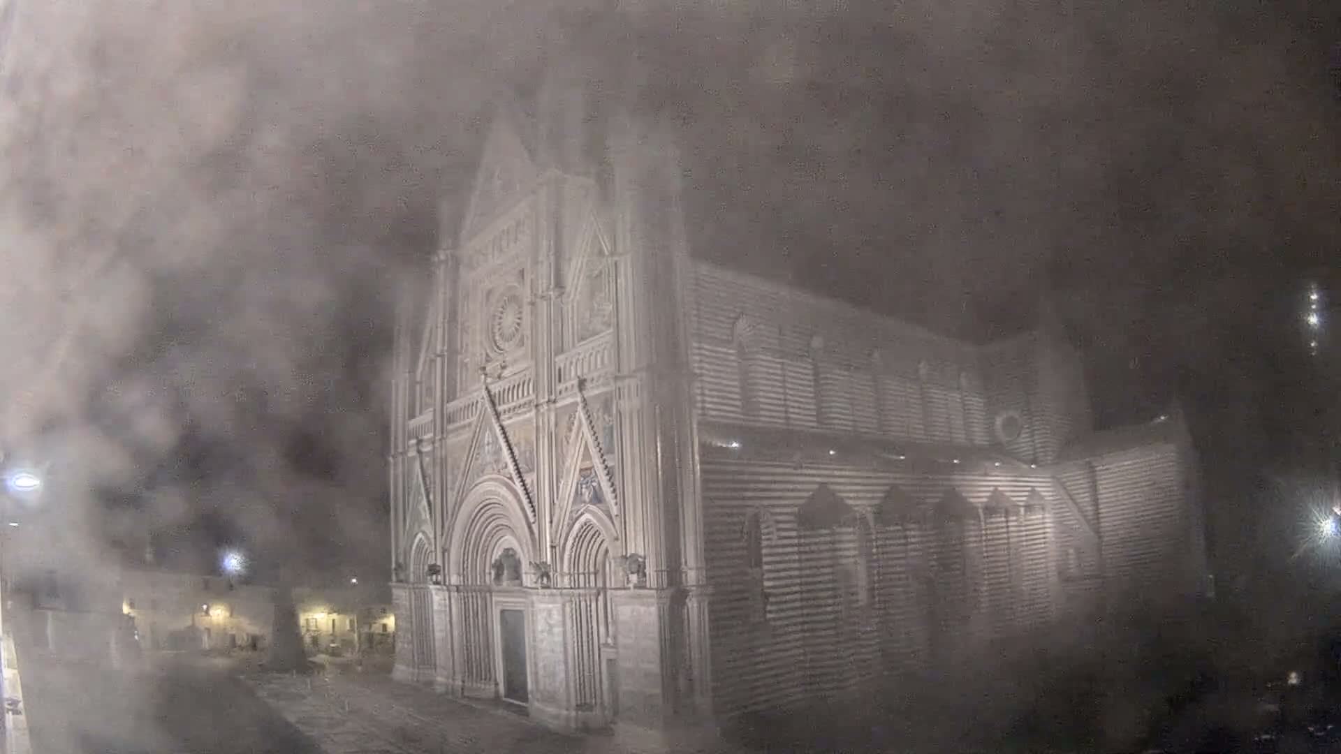 Orvieto Cathedral  Piazza Duomo Square Live Cam - Terni, Umbria, Italy