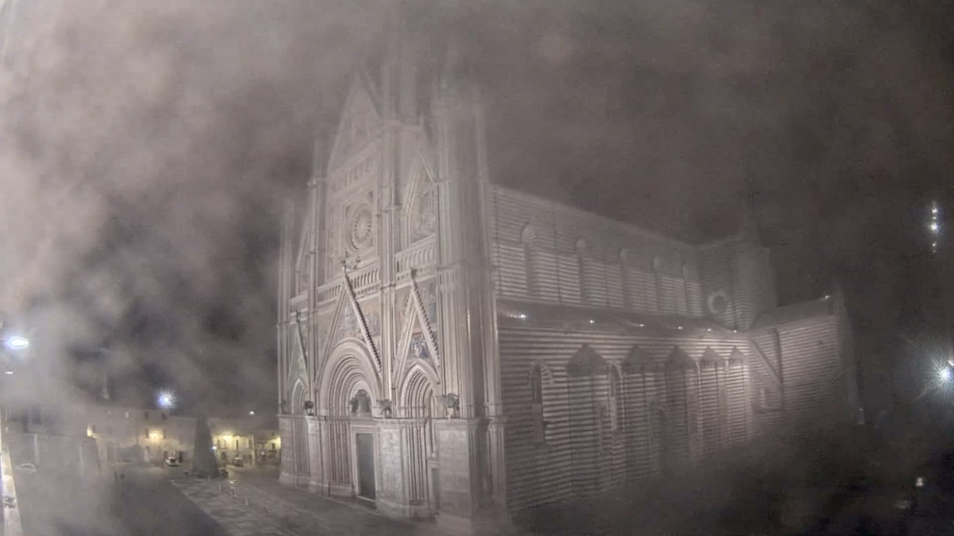 Orvieto Cathedral  Piazza Duomo Square Live Cam - Terni, Umbria, Italy