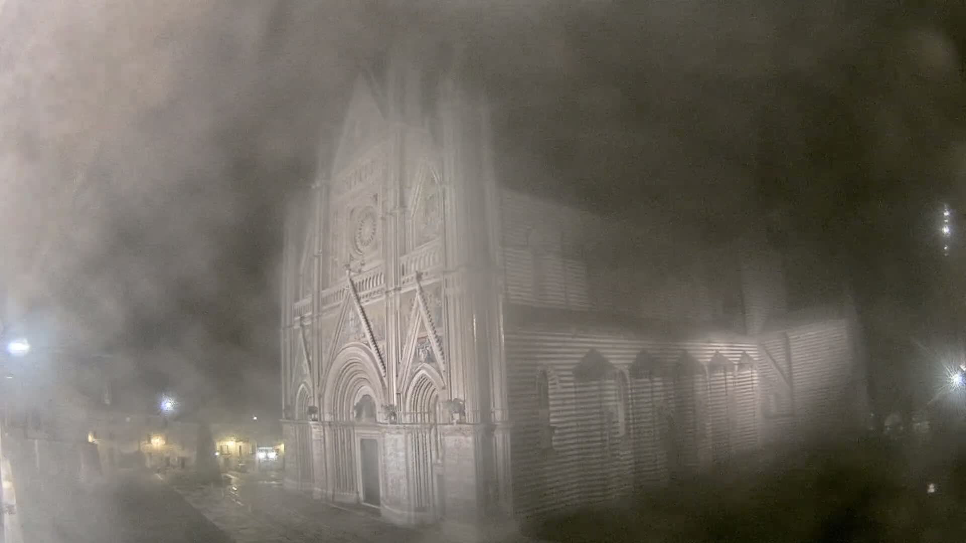 Orvieto Cathedral  Piazza Duomo Square Live Cam - Terni, Umbria, Italy