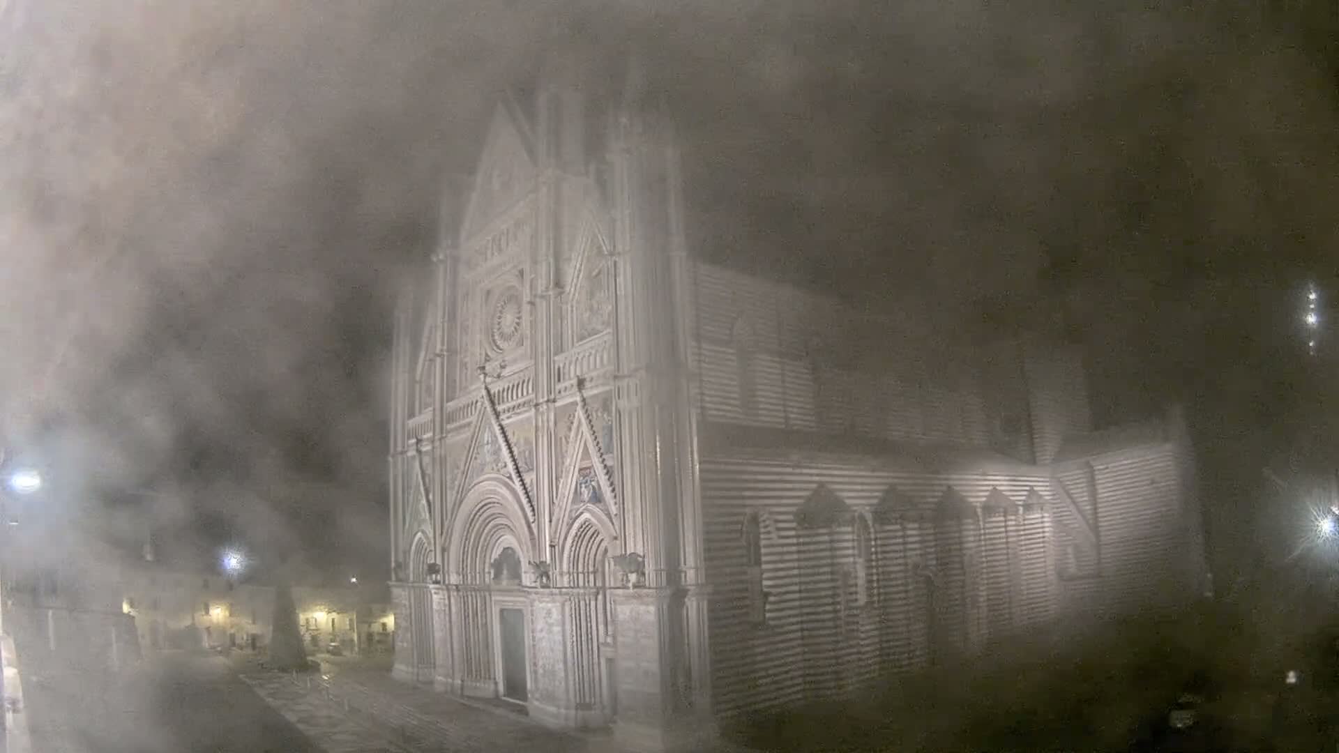 Orvieto Cathedral  Piazza Duomo Square Live Cam - Terni, Umbria, Italy