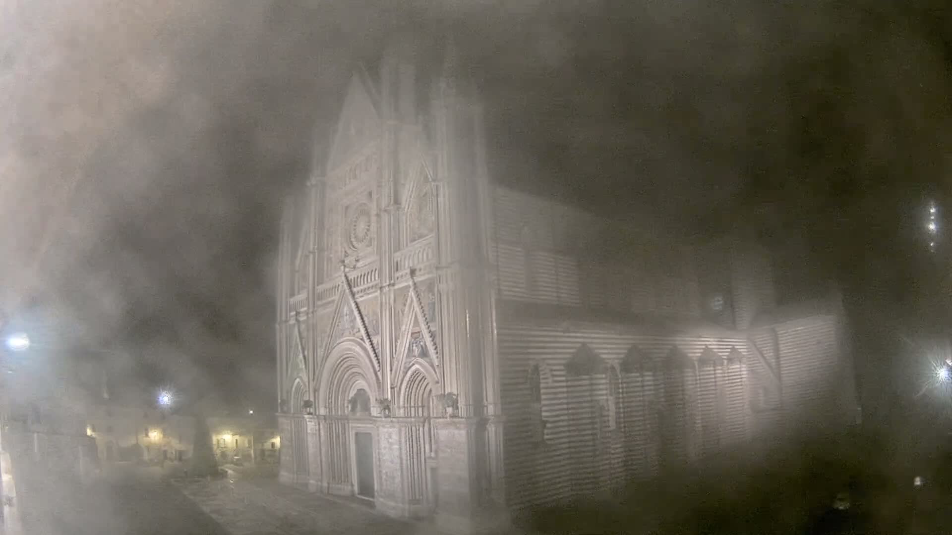 Orvieto Cathedral  Piazza Duomo Square Live Cam - Terni, Umbria, Italy