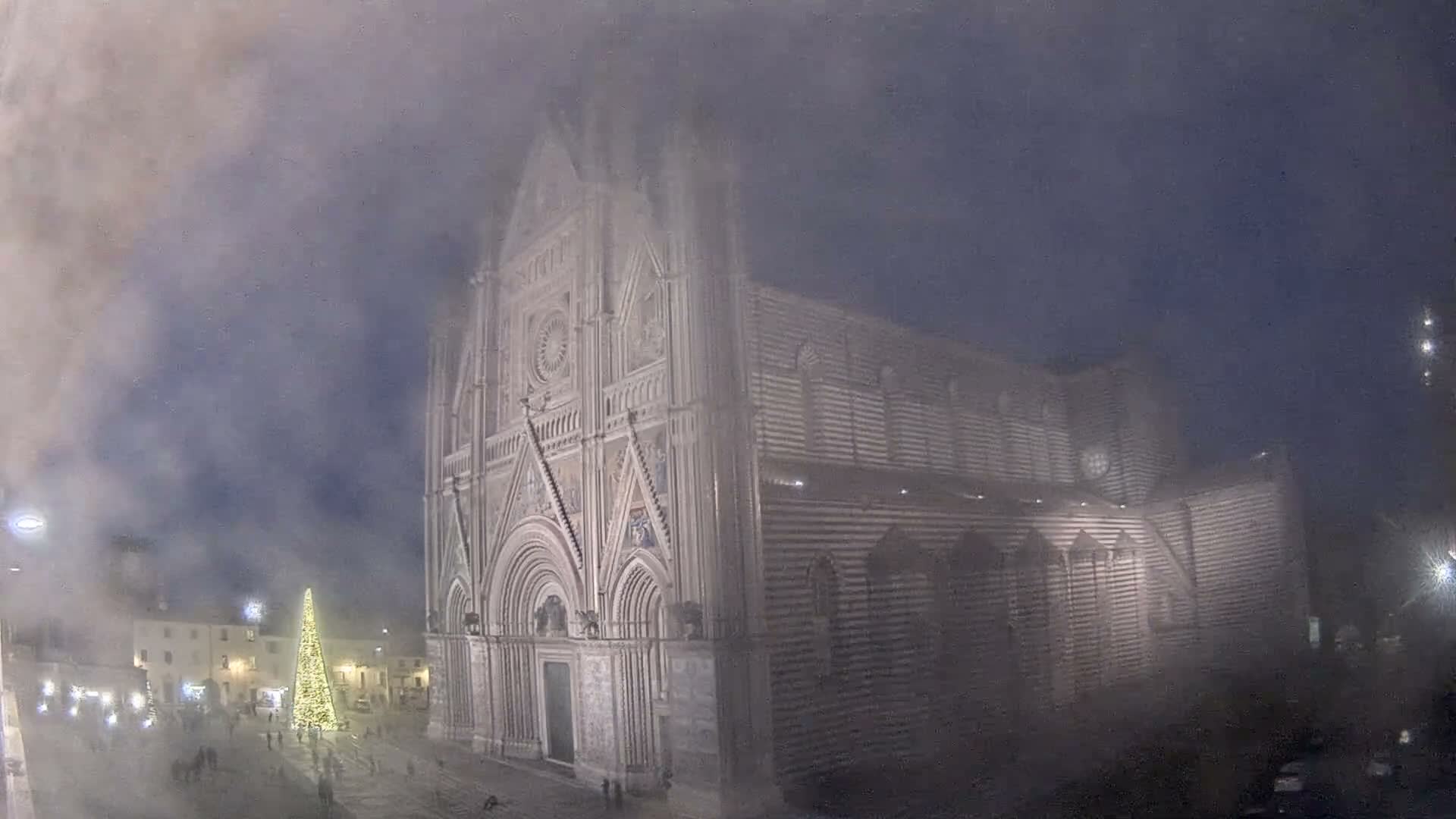 Orvieto Cathedral  Piazza Duomo Square Live Cam - Terni, Umbria, Italy