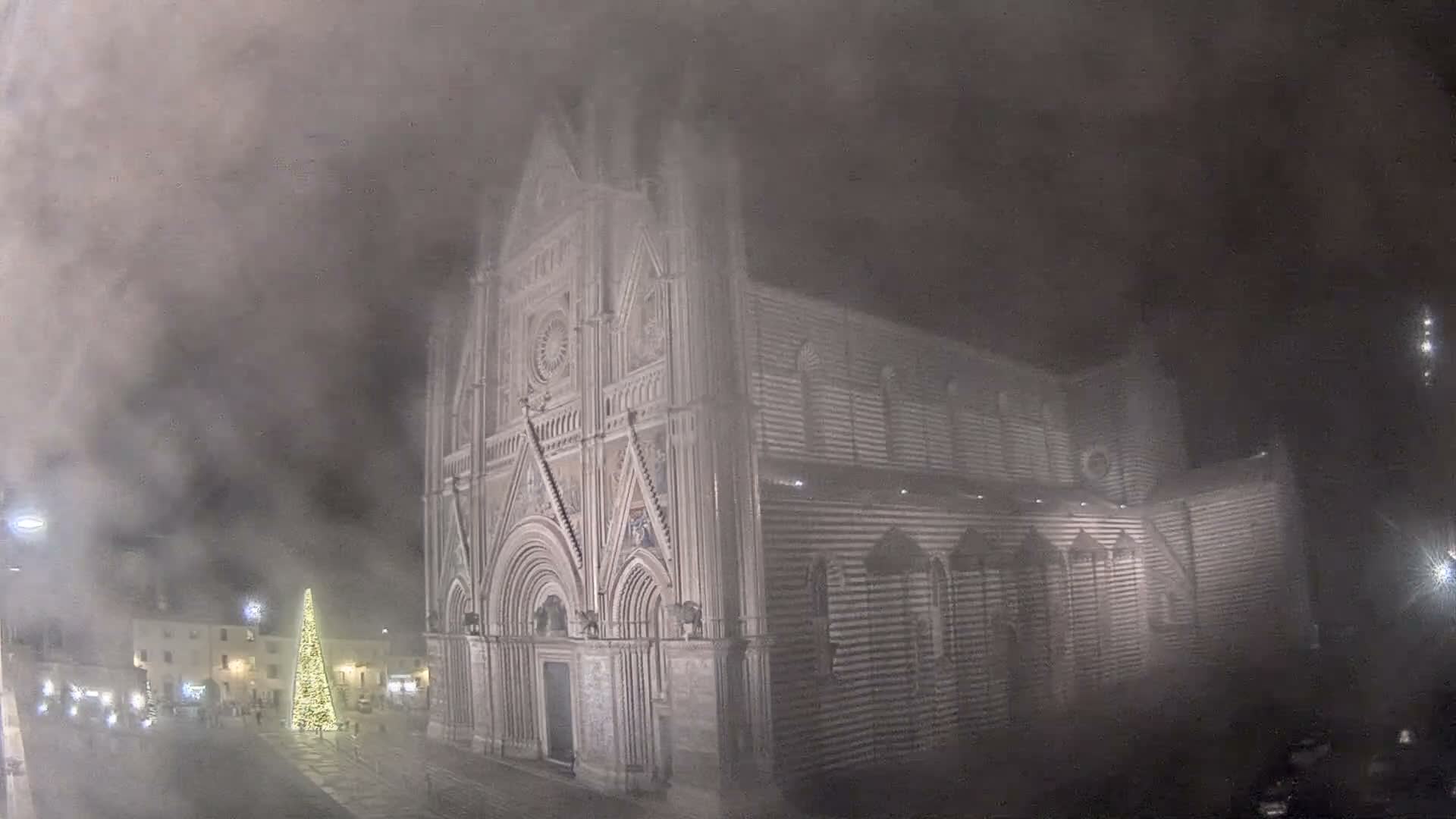 Orvieto Cathedral  Piazza Duomo Square Live Cam - Terni, Umbria, Italy