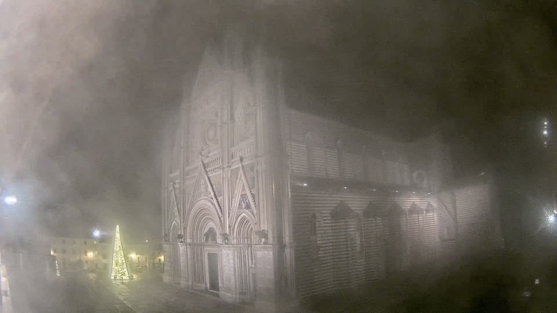 Orvieto Cathedral  Piazza Duomo Square Live Cam - Terni, Umbria, Italy