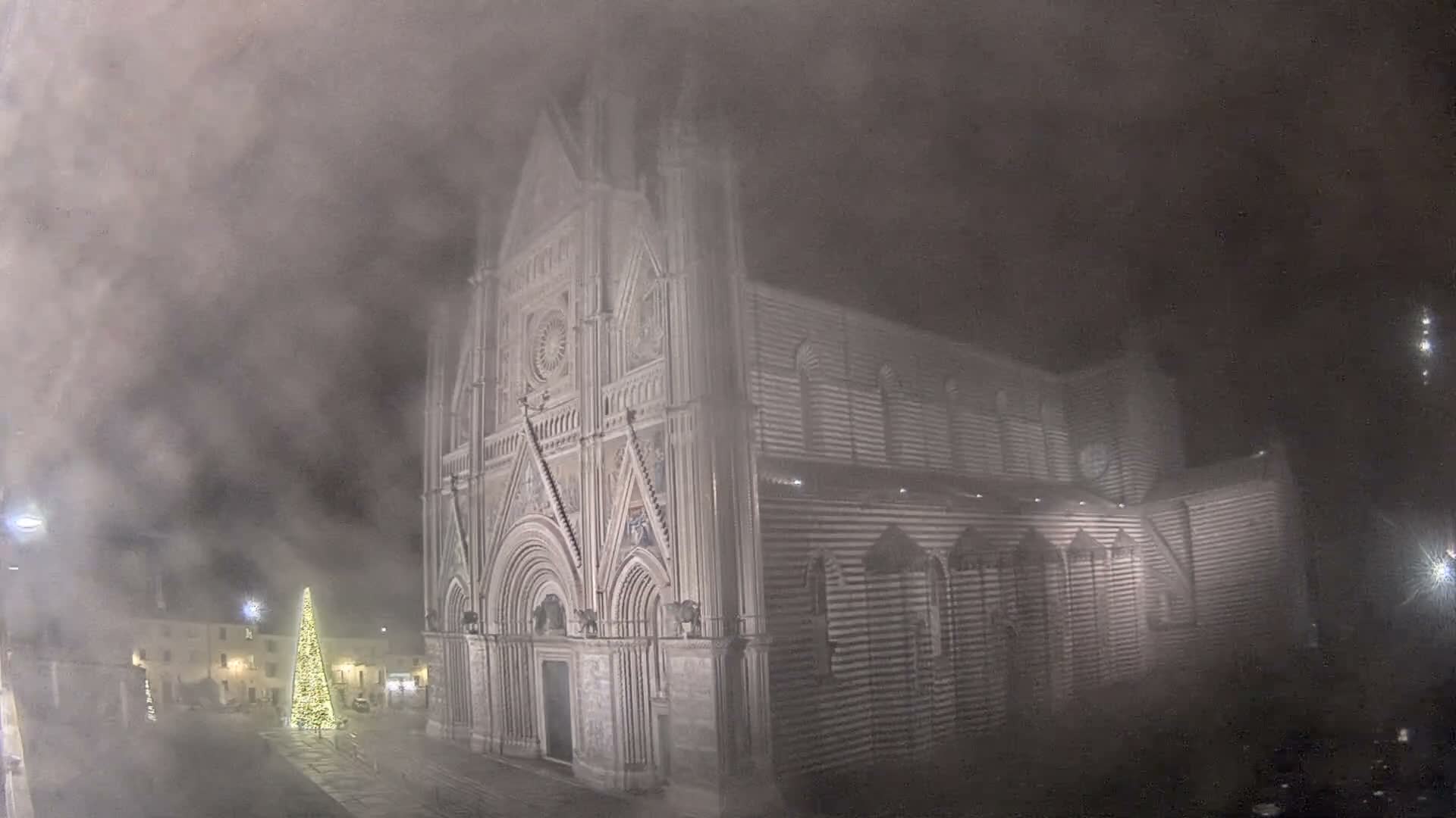 Orvieto Cathedral  Piazza Duomo Square Live Cam - Terni, Umbria, Italy