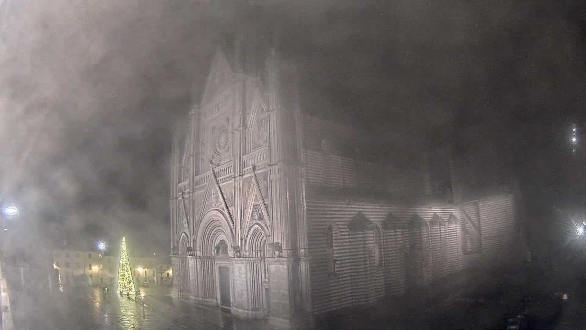 Orvieto Cathedral  Piazza Duomo Square Live Cam - Terni, Umbria, Italy