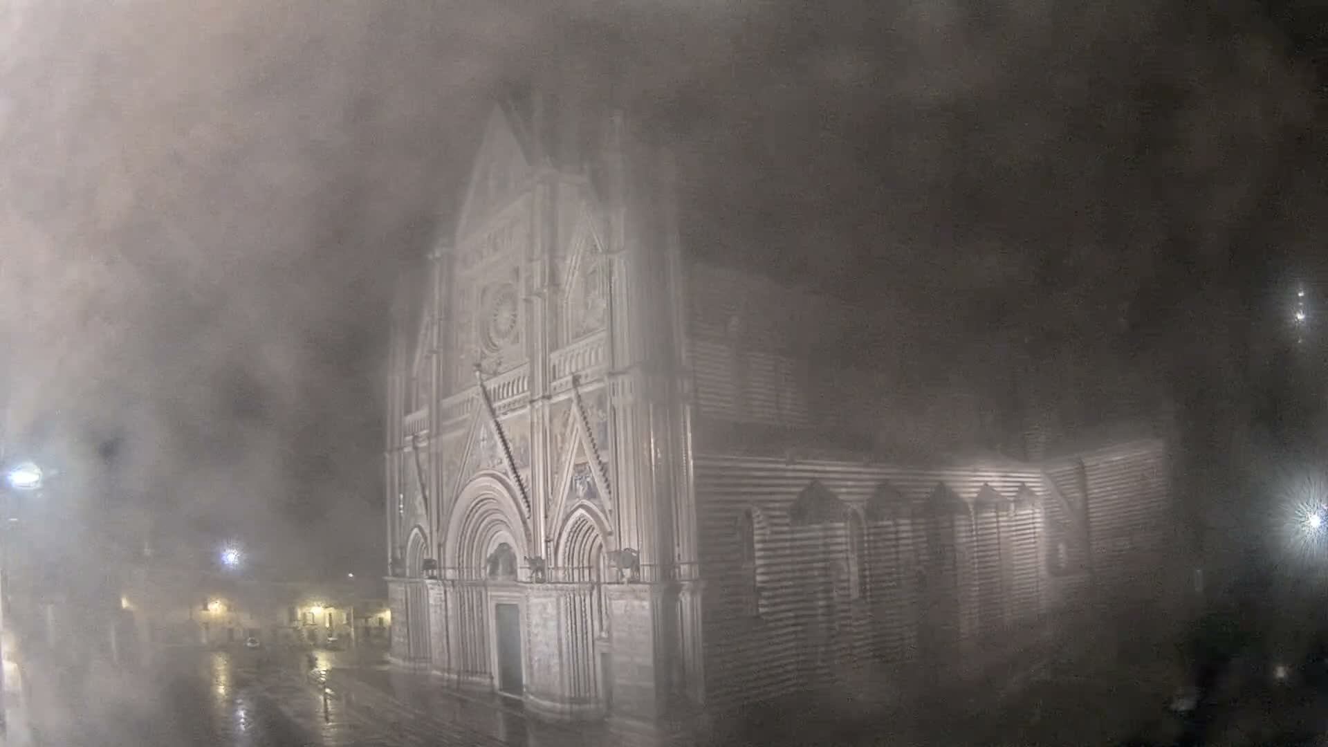 Orvieto Cathedral  Piazza Duomo Square Live Cam - Terni, Umbria, Italy
