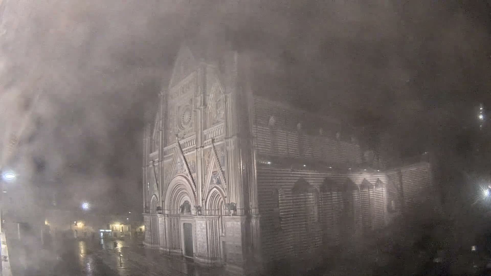 Orvieto Cathedral  Piazza Duomo Square Live Cam - Terni, Umbria, Italy
