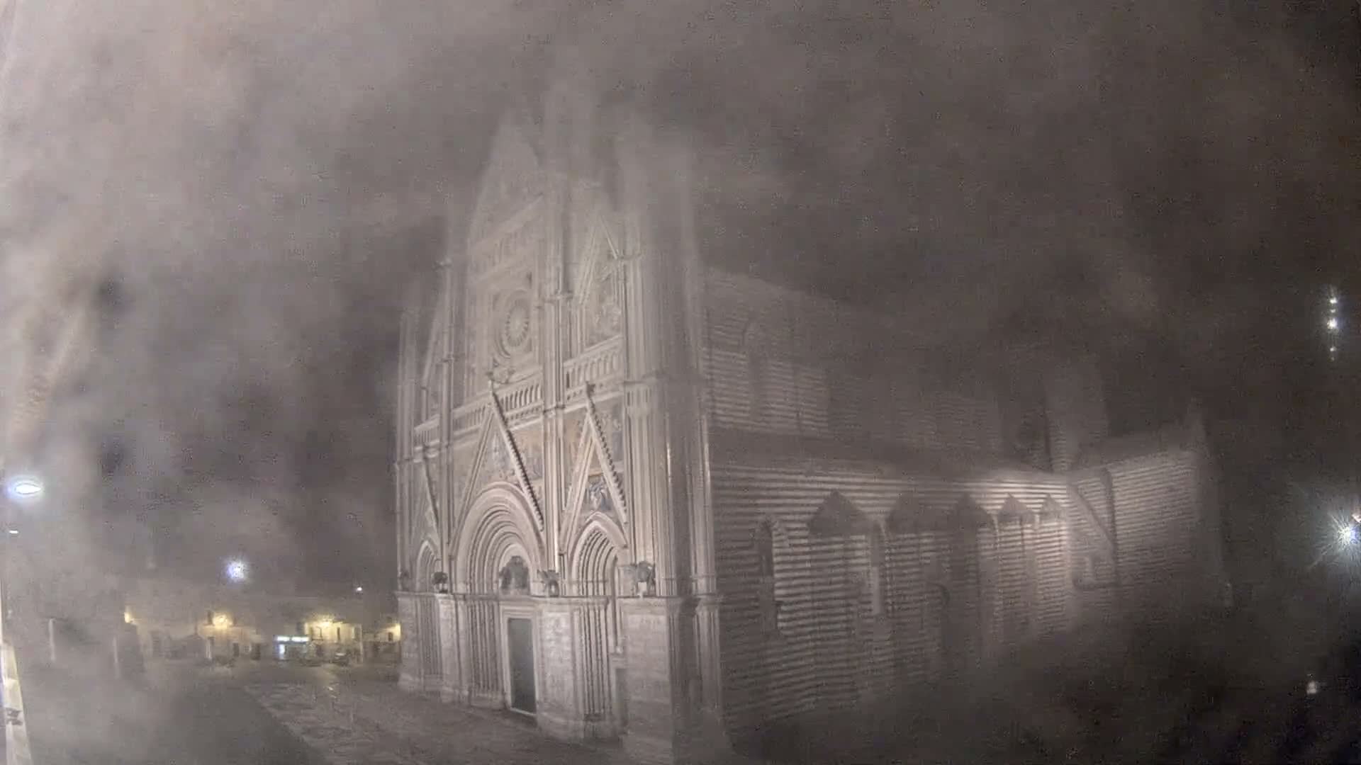Orvieto Cathedral  Piazza Duomo Square Live Cam - Terni, Umbria, Italy