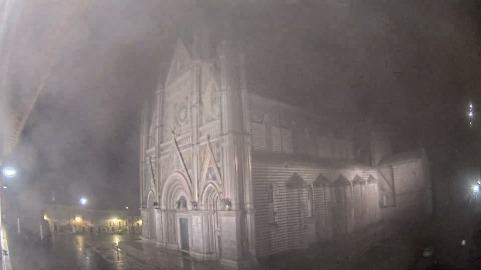 Orvieto Cathedral  Piazza Duomo Square Live Cam - Terni, Umbria, Italy